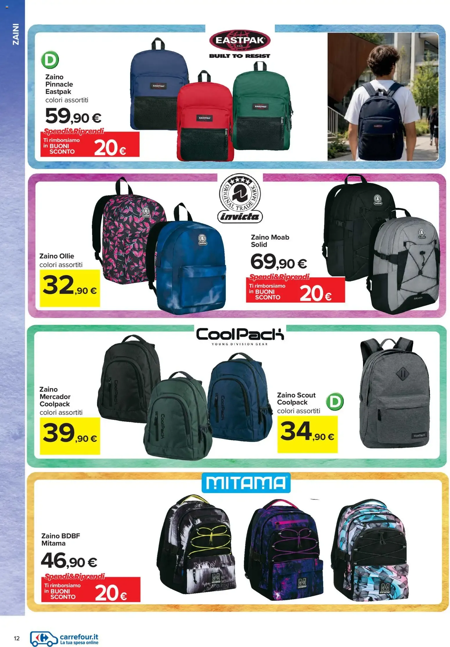 Carrefour Iper Back to School da 22 luglio a 6 settembre di 2026 - Pagina del volantino 12