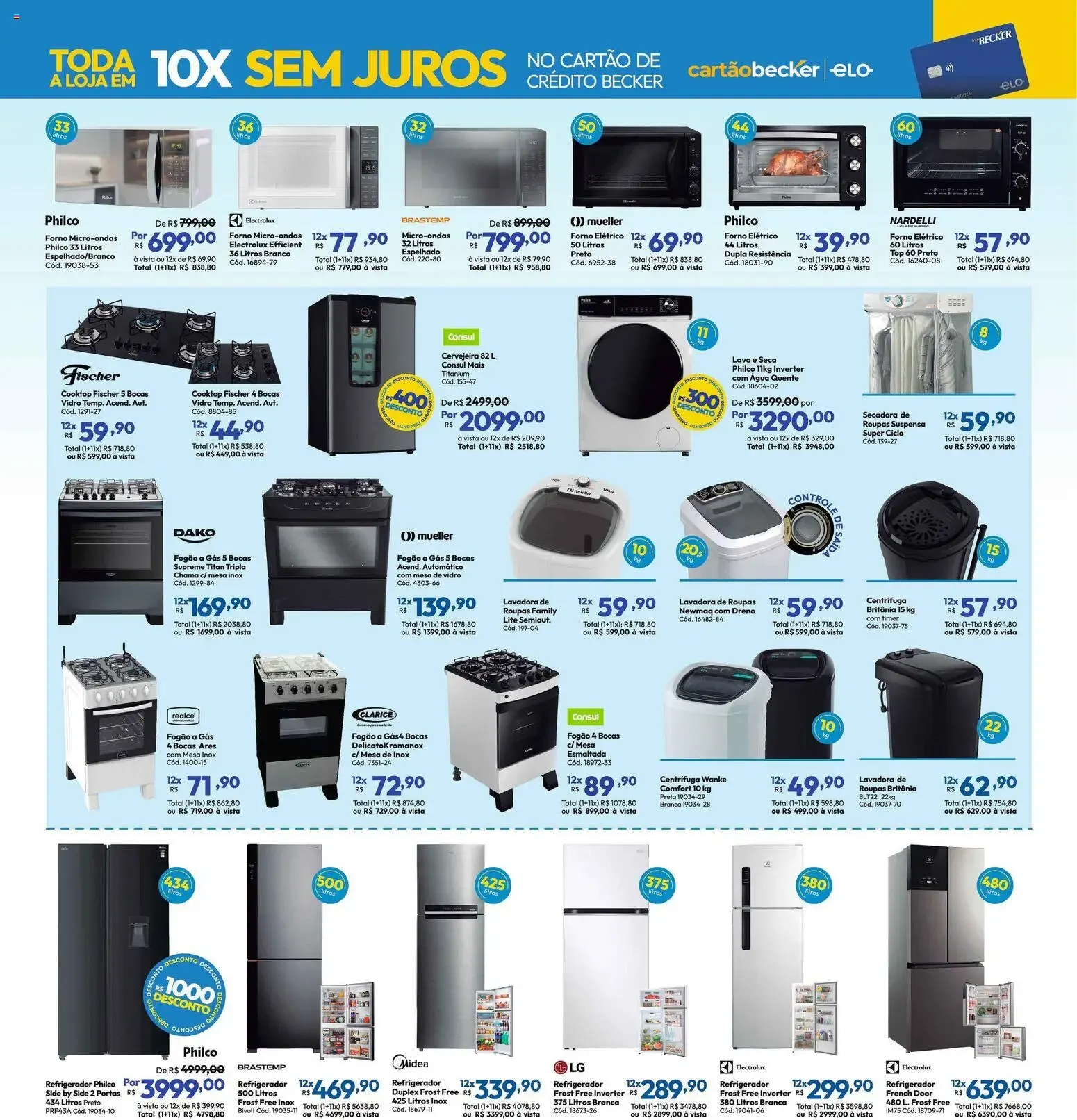 Encarte de Lojas Becker ofertas Agosto de 01/08/2026 | Promoções Online 1 de agosto até 31 de agosto 2026 - Pagina 3