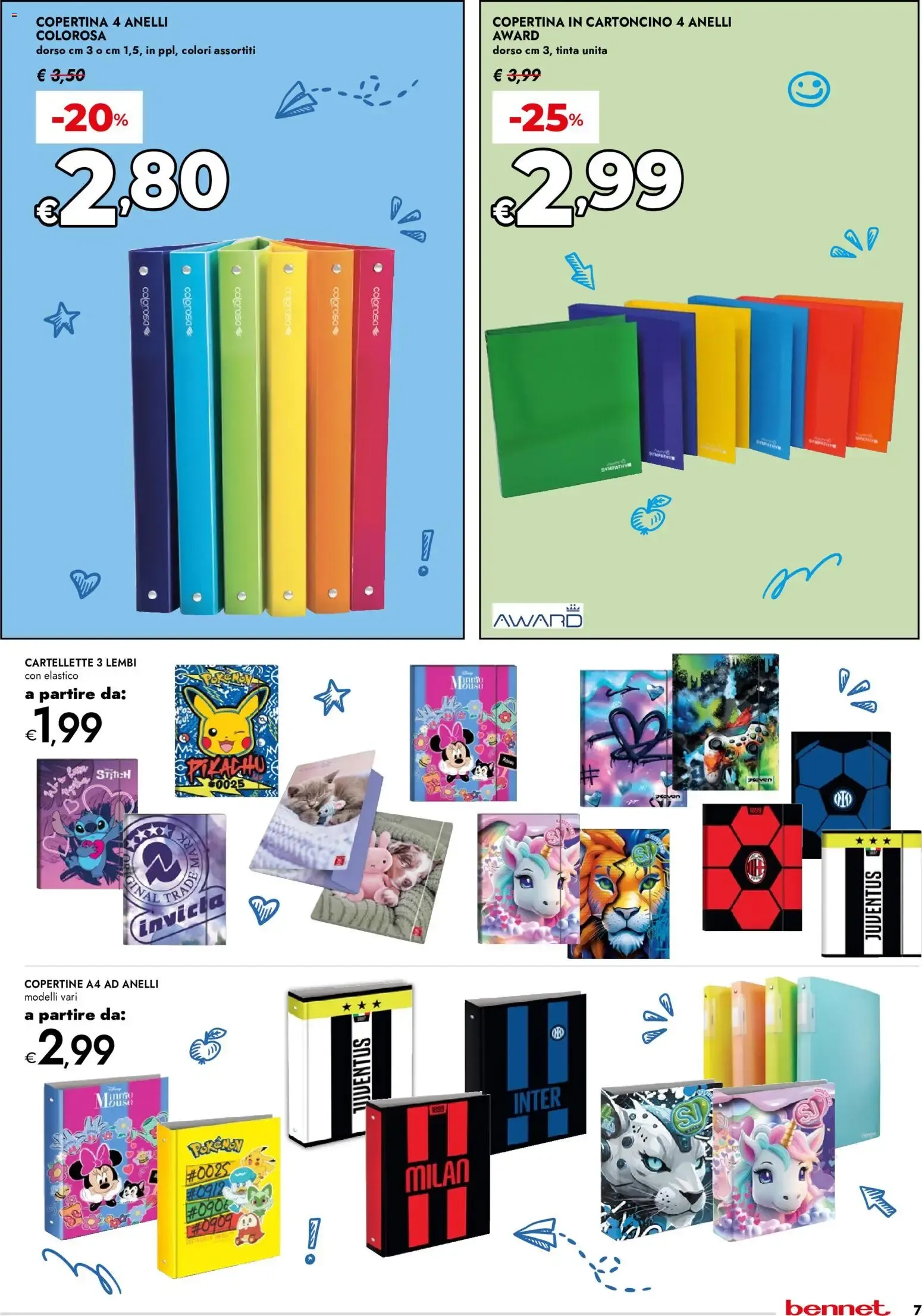 Nuovo bennet volantino Scuola dal 27/08/2026 > offerte anteprima 🛍️ da 27 agosto a 8 settembre di 2026 - Pagina del volantino 7