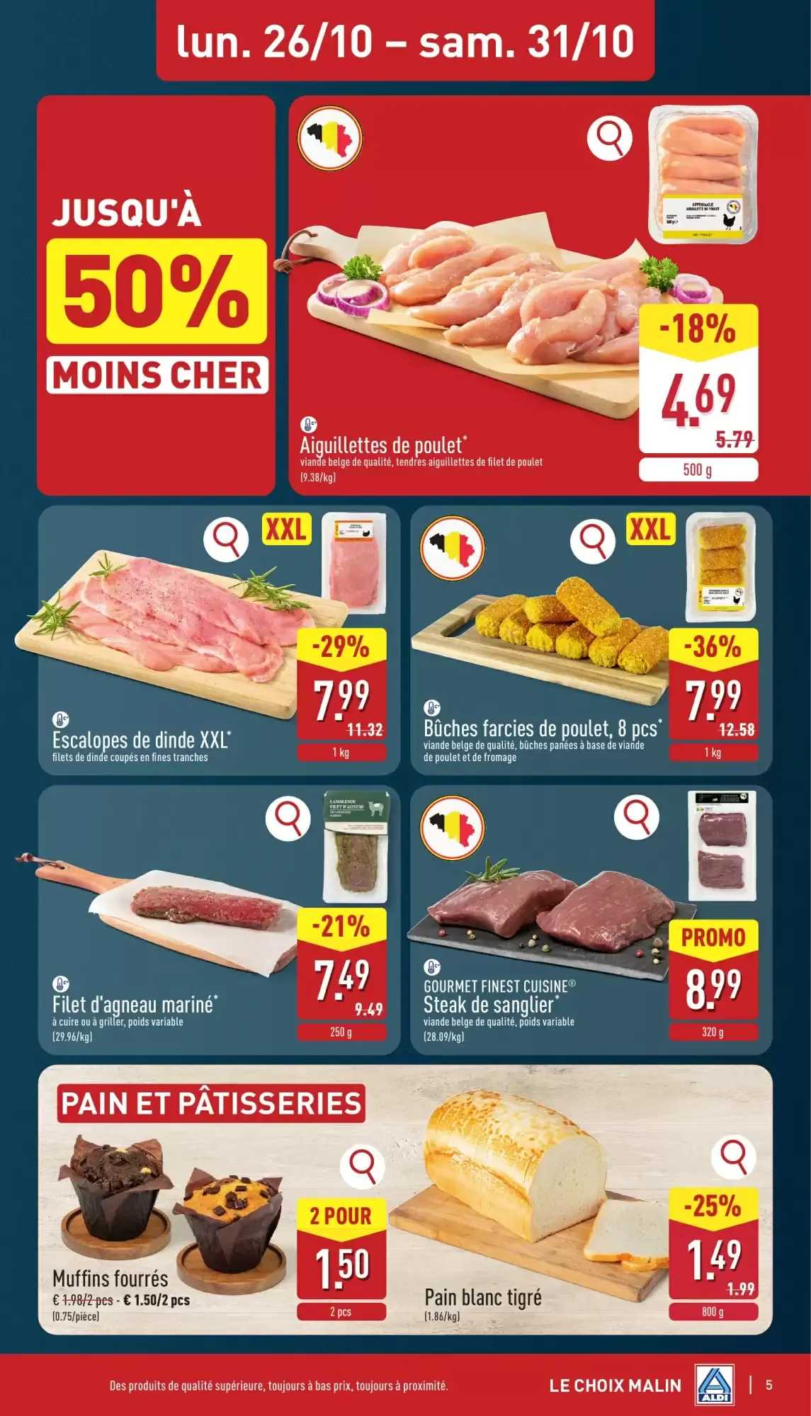ALDI Dépliant del 26 al 31 de octubre van 26 oktober tot 31 oktober 2026 - folder pagina 5
