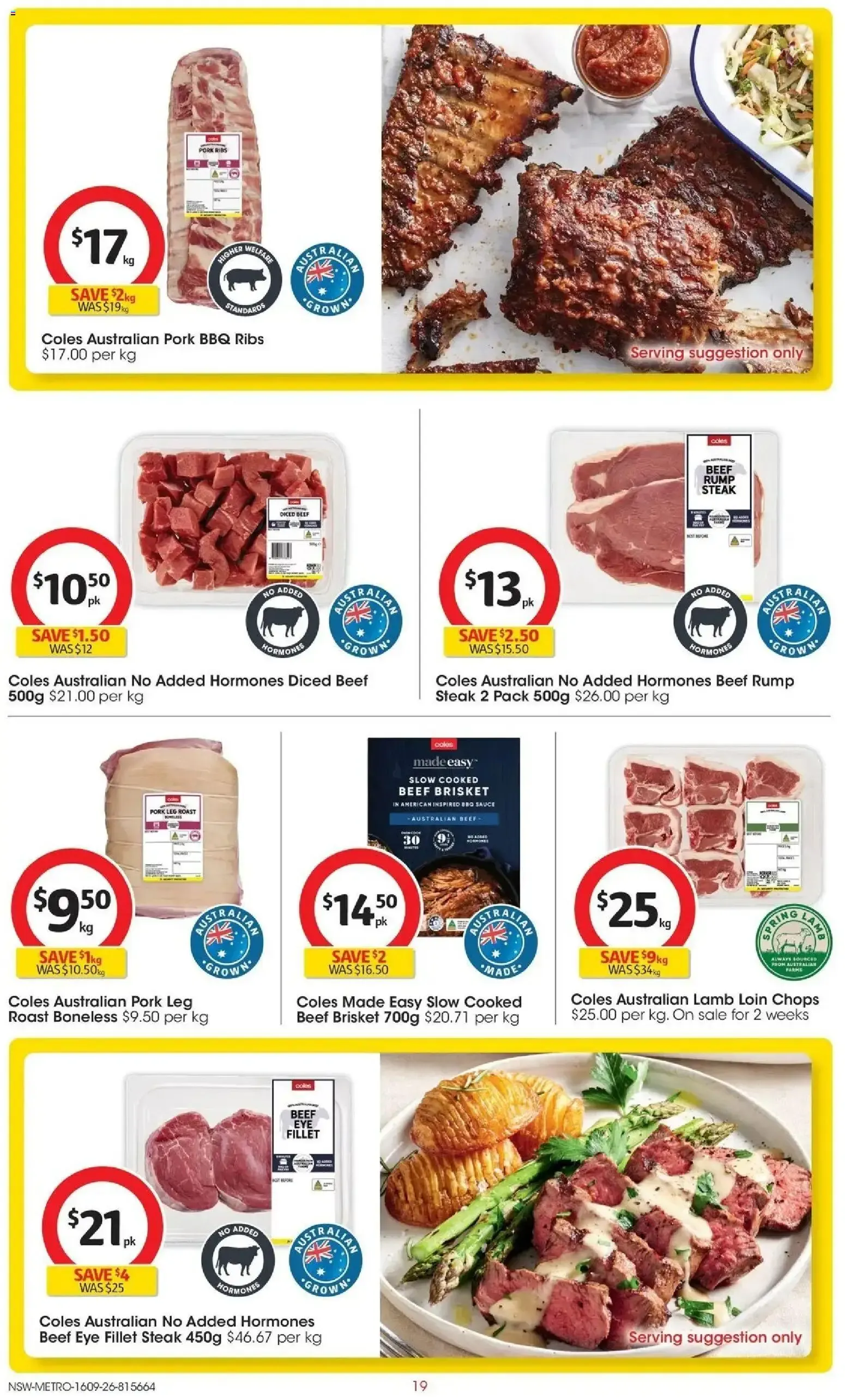 Coles catalogue valid from 16/09/2026 > Online Australia - Catalogue valid from 16 September to 22 September 2026 - page 19
