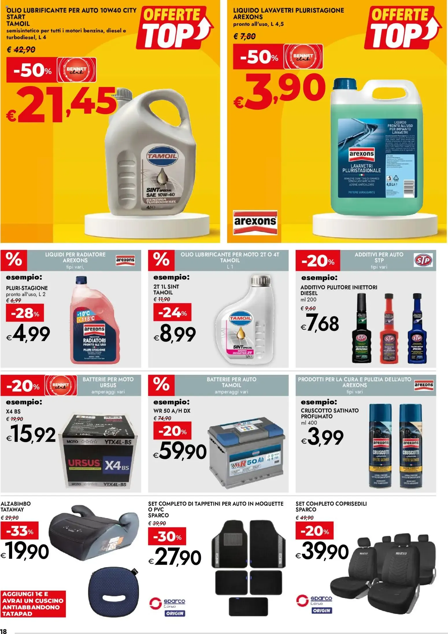 Nuovo bennet volantino Offerte Top dal 25/06/2026 > offerte anteprima 🛍️ da 25 giugno a 8 luglio di 2026 - Pagina del volantino 18