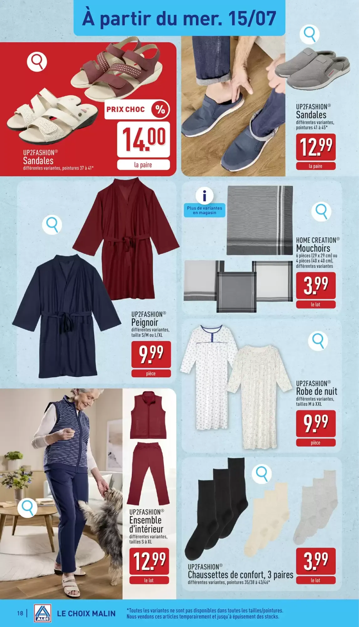 ALDI Dépliant du 13/07 au 18/07 van 13 juli tot 18 juli 2026 - folder pagina 18