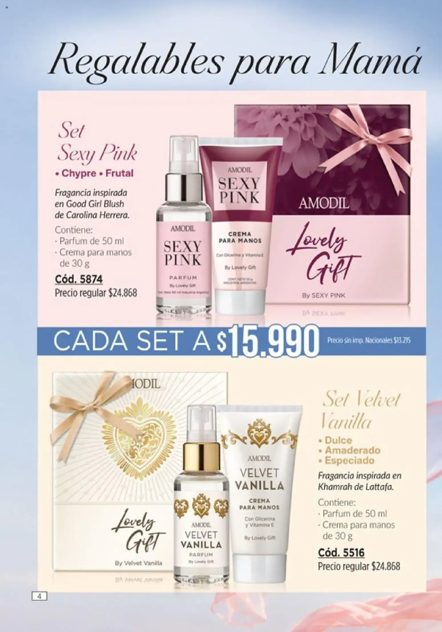 Ofertas de Catálogo Amodil Campaña 14 del 07/08/2026 - 31/08/2026 7 de agosto al 31 de agosto 2026 - Página 4 del catálogo