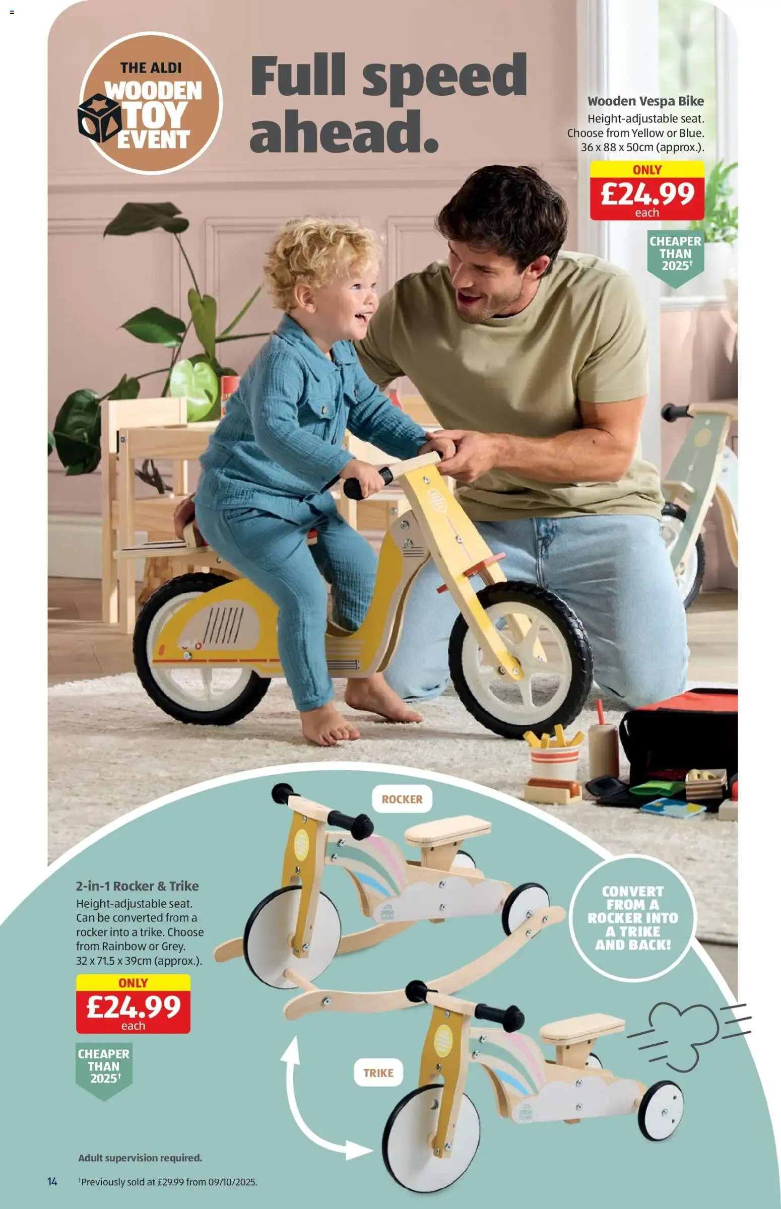 Aldi Specialbuys - The Wooden Toy Event from 5 October to 11 October 2026 - Catalogue Page 14
