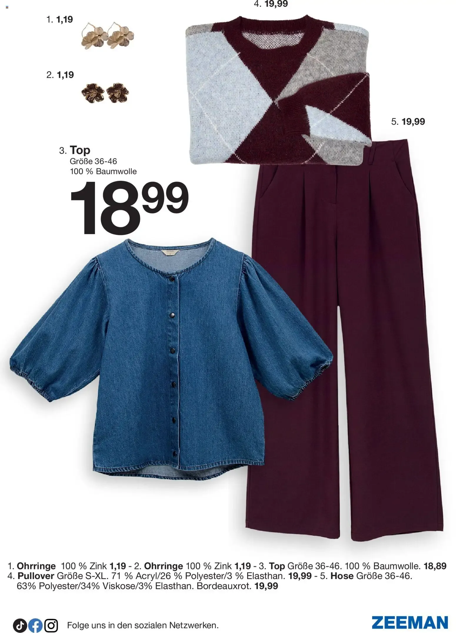 Diese Woche: von Herbstoutfits bis zu Unterwäsche. von 12. September bis 25. September 2026 - Prospekt seite 5