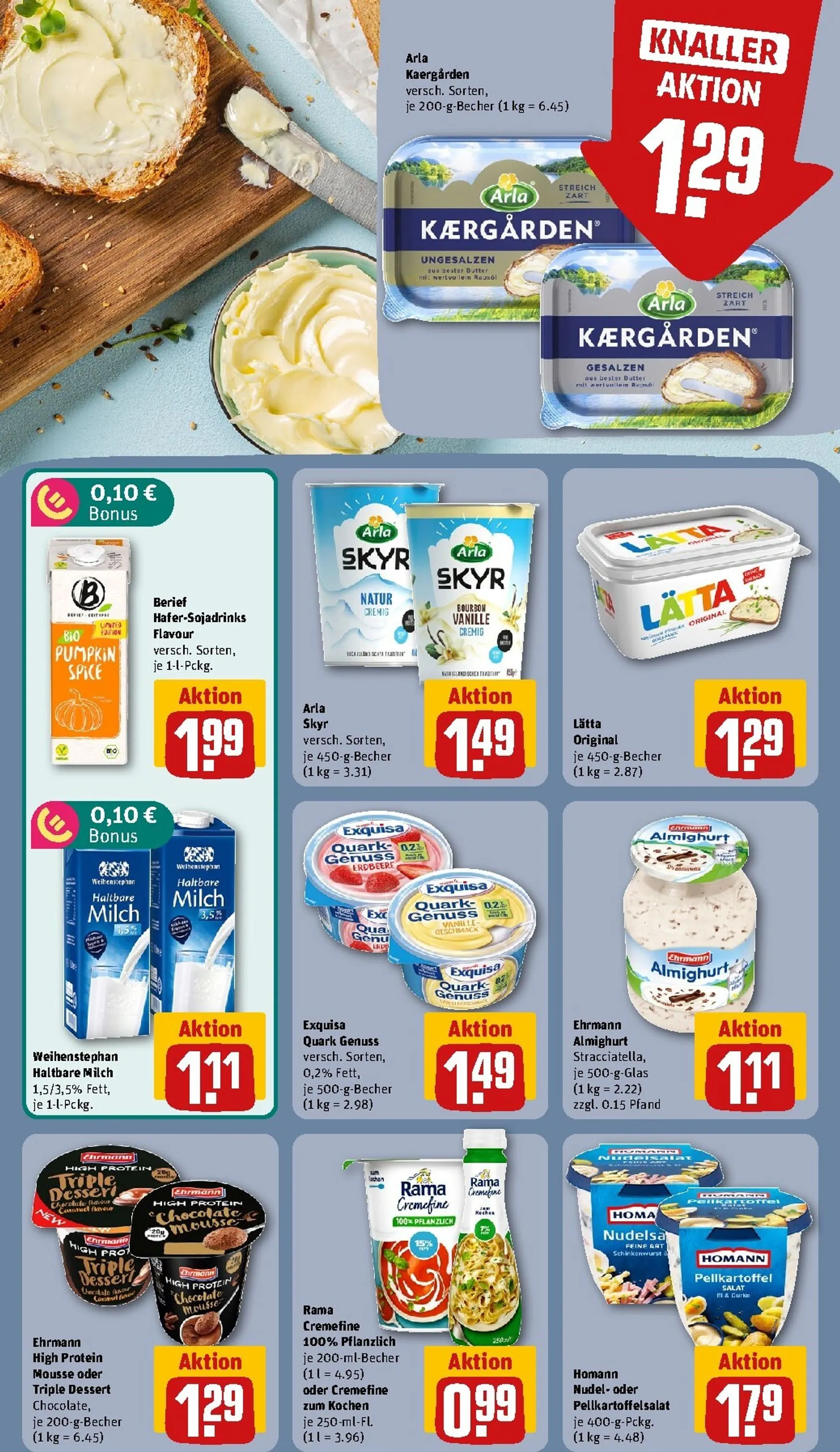Die REWE Jubelwochen Mega Angebote, mega sparen! von 28. September bis 4. Oktober 2026 - Prospekt seite 17