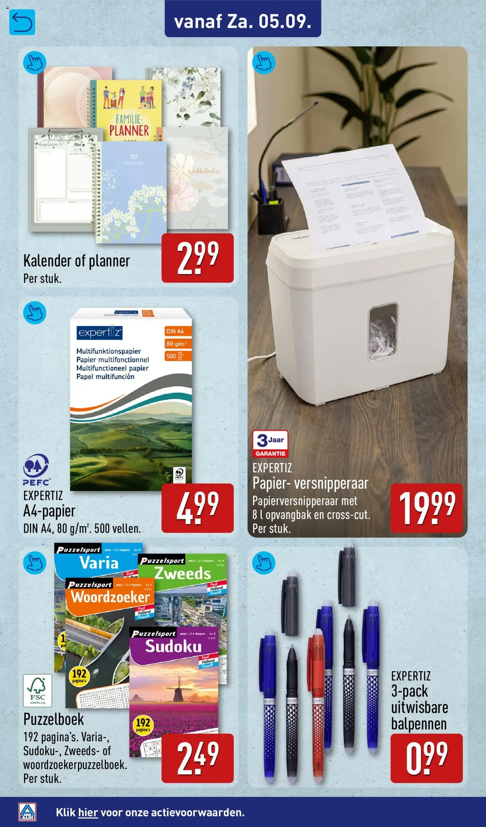 Aldi Fans van Voordeel van 31 augustus tot 6 september 2026 - Folder pagina 72