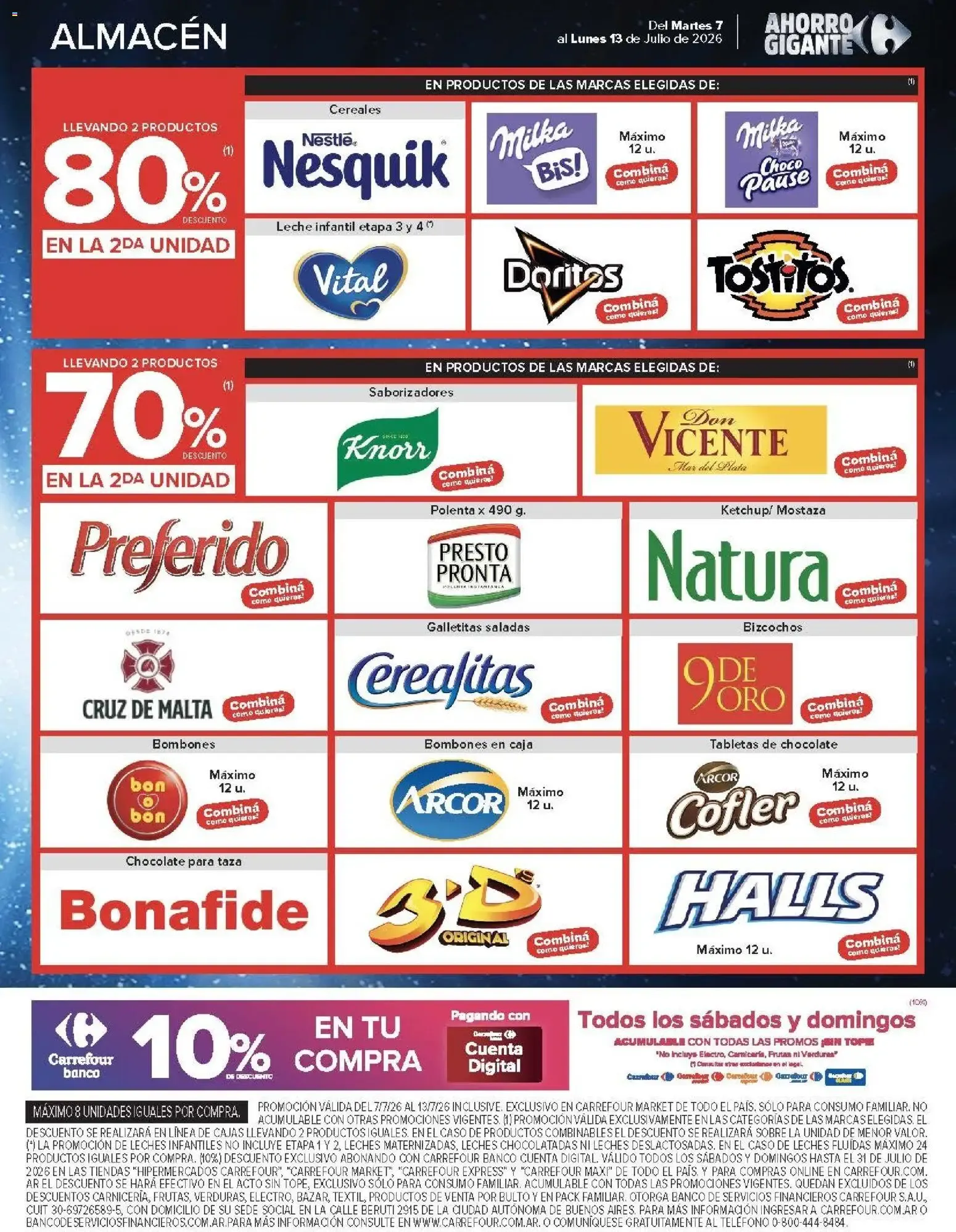 Ofertas de Carrefour Market catálogo del 07/07/2026 - 14/07/2026 7 de julio al 13 de julio 2026 - Página 6 del catálogo