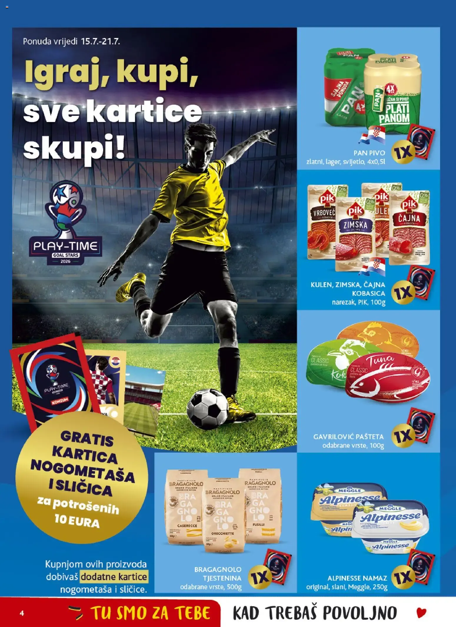Katalog Konzum Katalog novi od 15.07.2026 na listanje > letak digitalni od 15. srpnja do 21. srpnja 2026. - Pregled Stranica 4