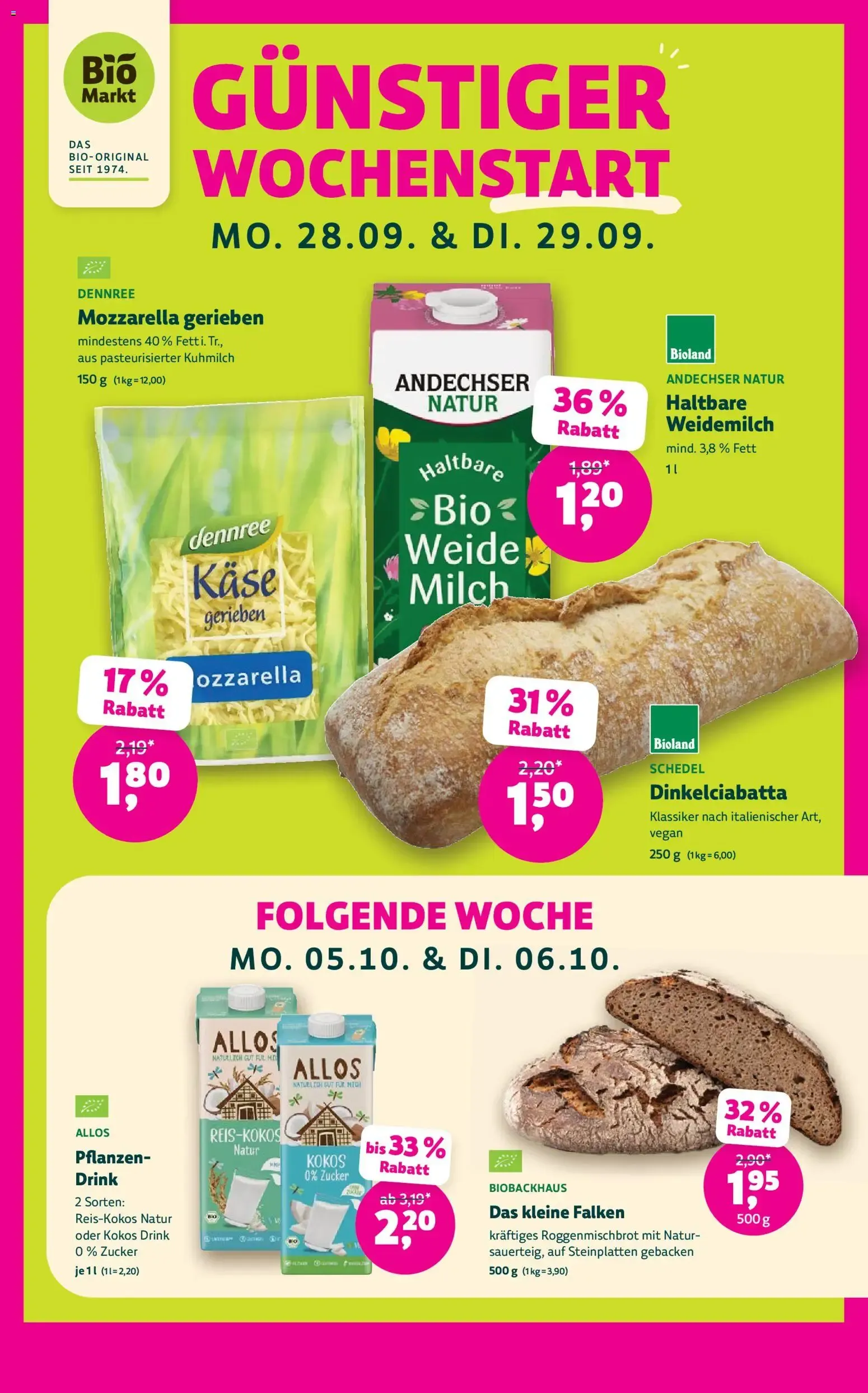 BioMarkt Prospekt (ab 23.09.2026) zum Blättern von 23. September bis 6. Oktober 2026 - Prospekt seite 5