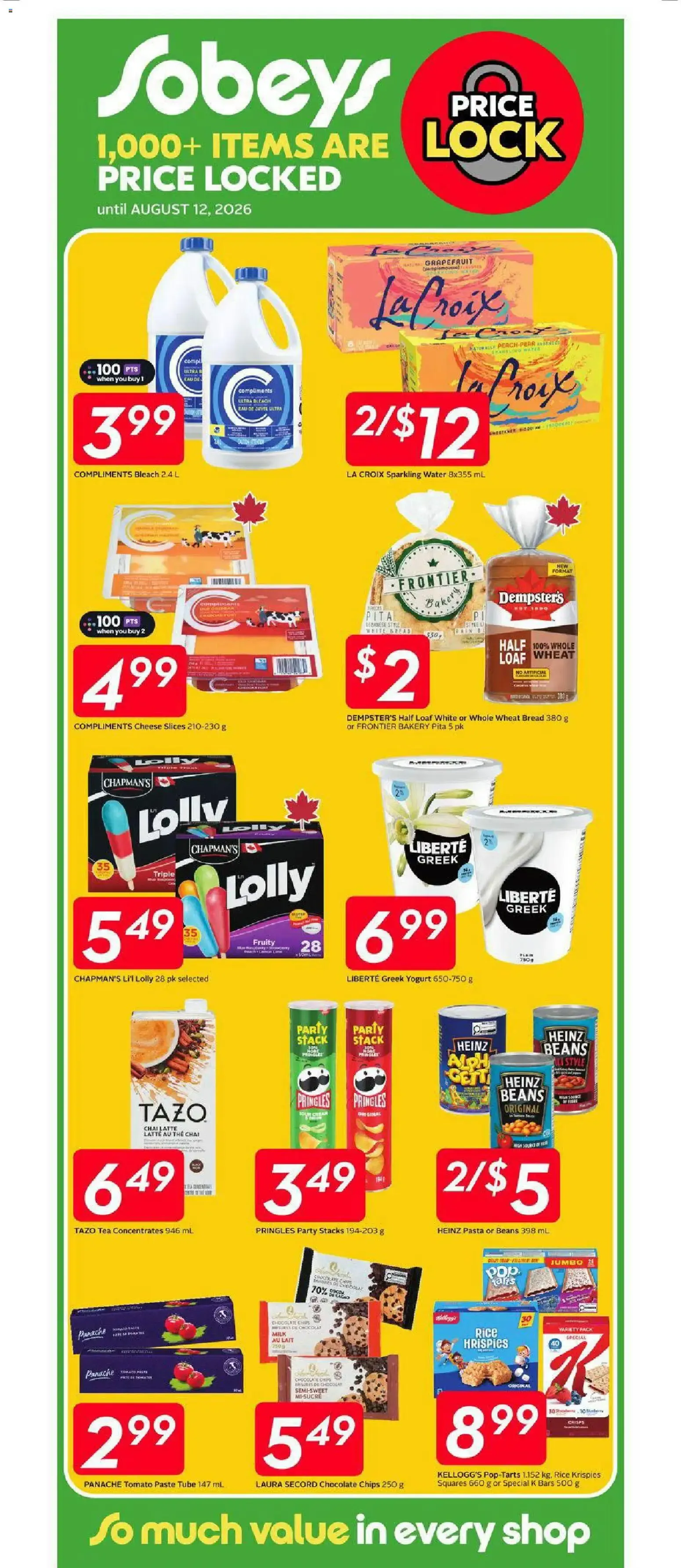 Sobeys weekly flyer / circulaire from Jul 9, 2026 > weekly specials & deals from July 9 to July 15 2026 - flyer page 17