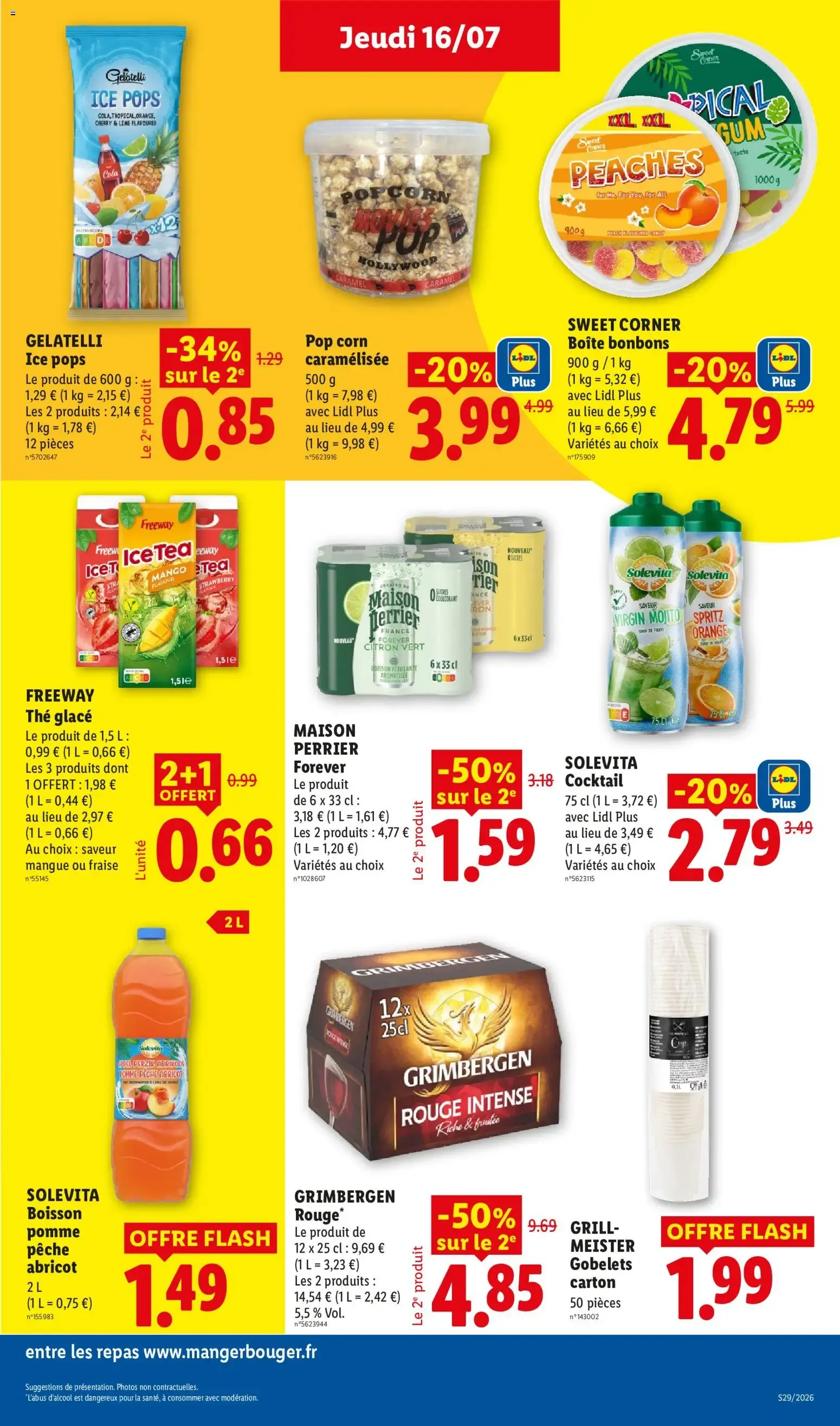 Lidl - L'Été Imbattable du 16 juillet au 22 juillet 2026 - Catalogue page 23