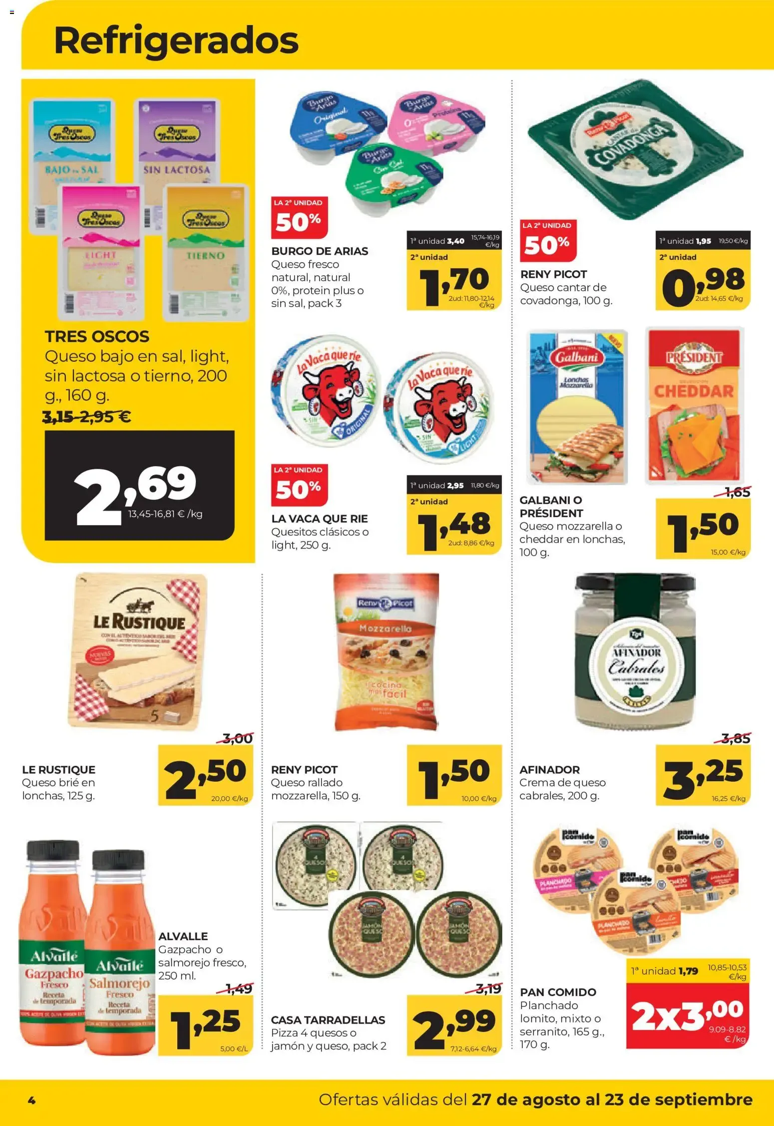 Catálogo de Alimerka folleto Asturias del 27/08/2026 | Catálogo 27 de agosto al 23 de septiembre 2026 - Página 4