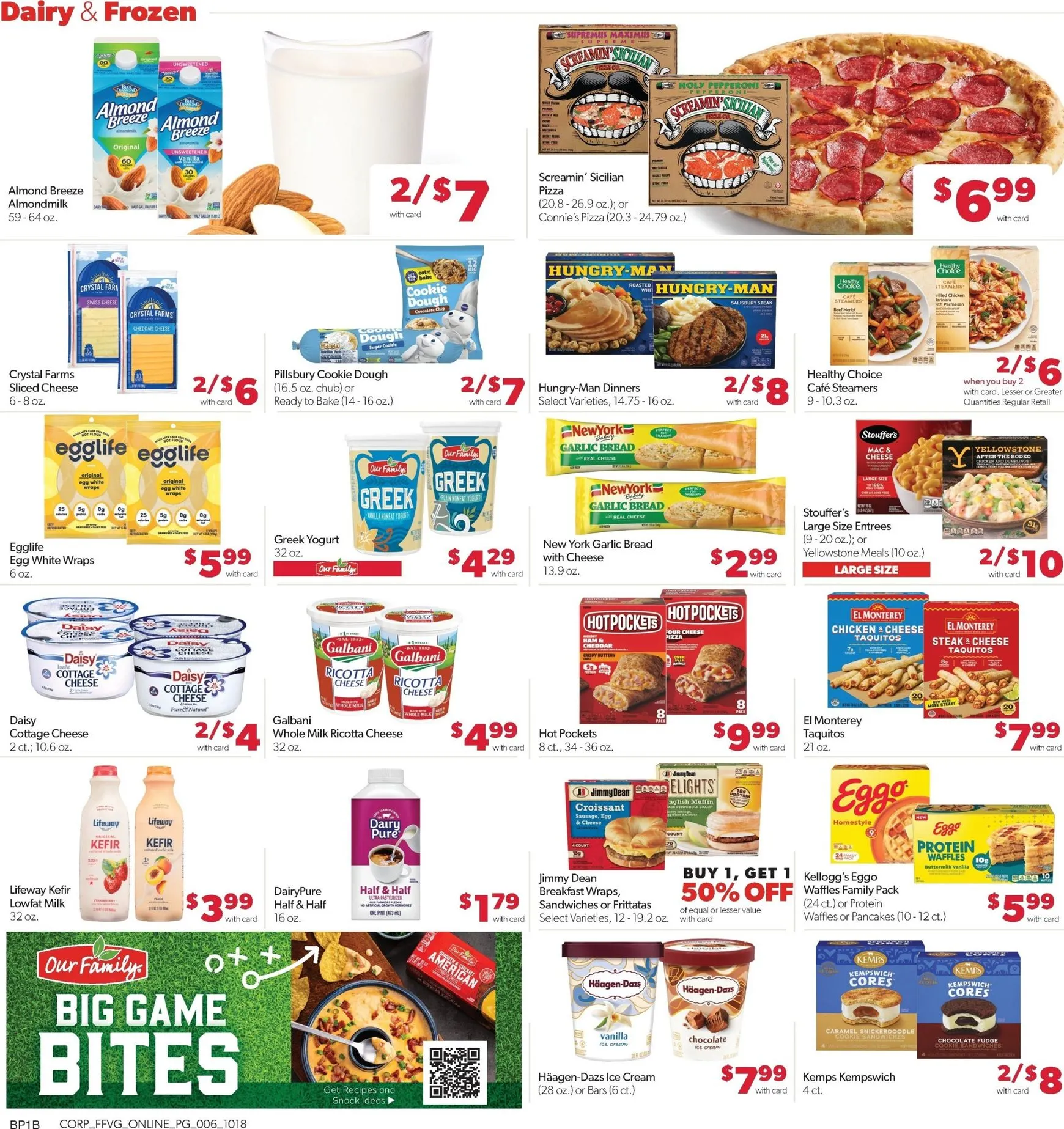 Weekly promotion Current Family Fare leaflet valid from Sunday 10/18/2026 to Saturday 10/24/2026 spanning from October 18 to October 24 2026 - Page 11 for Catalogue 365