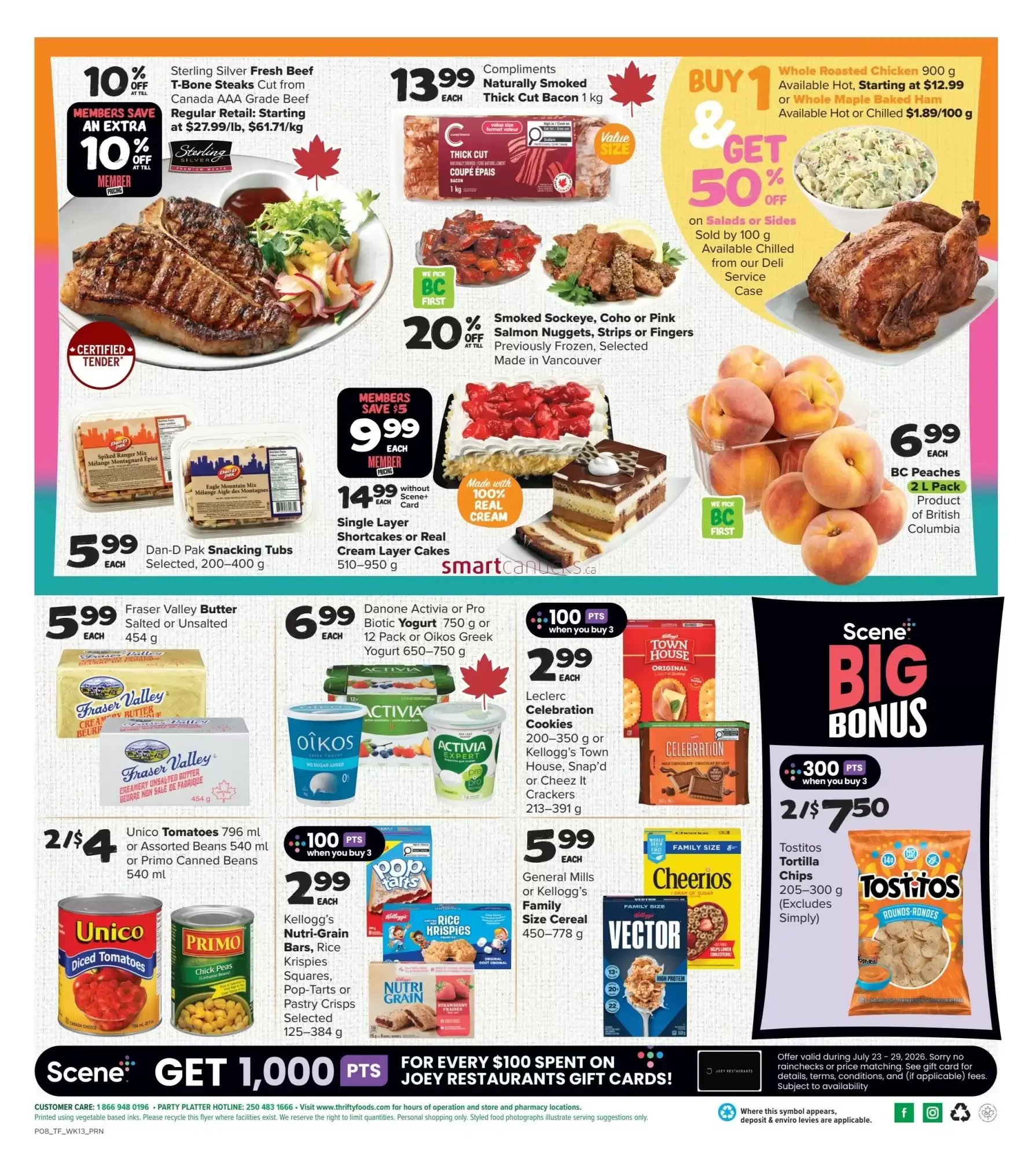 Thrifty Foods Summerfest from July 23 to July 29 2026 - flyer page 2