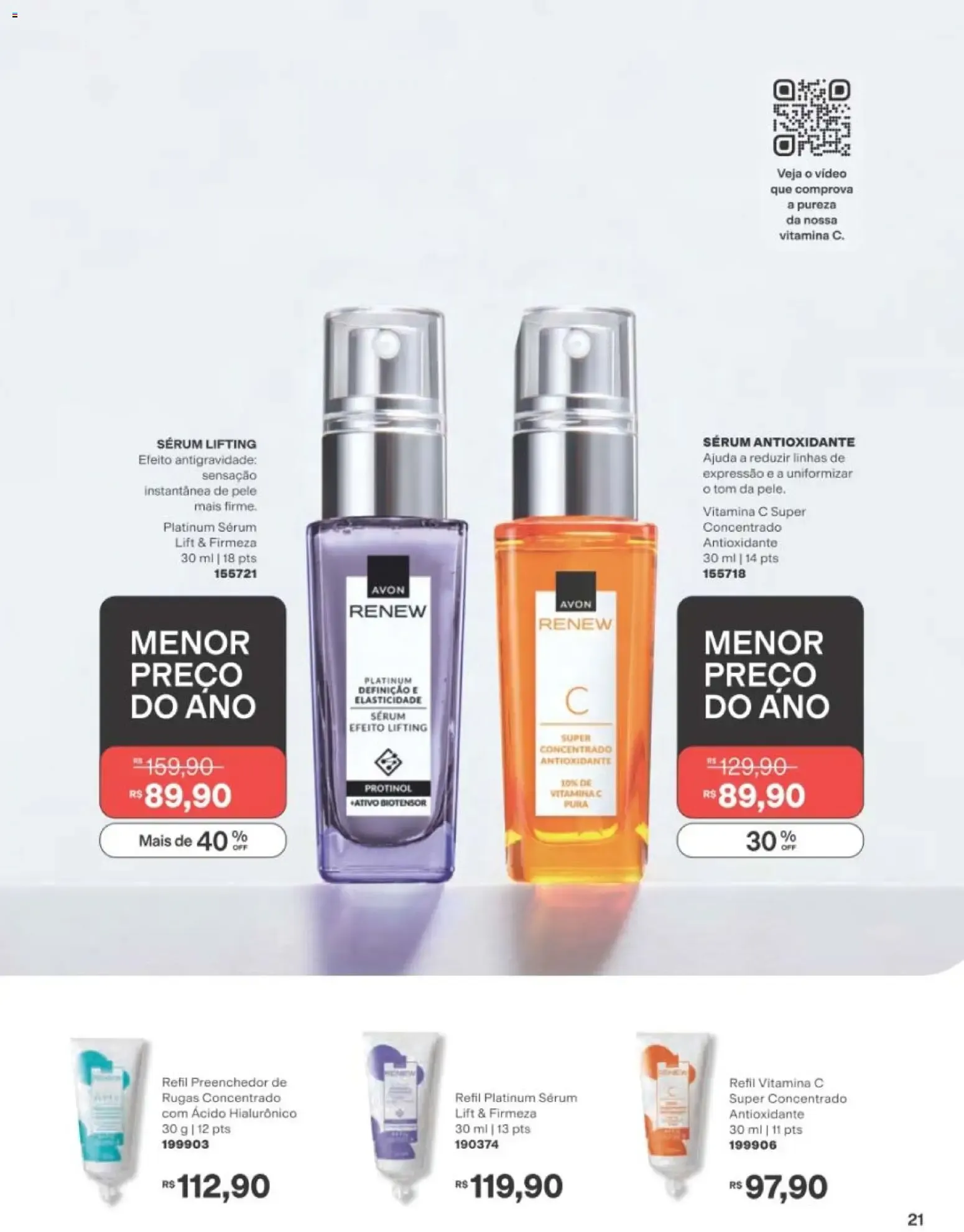 Encarte de Revista Avon folheto - Campanha 14 de 01/09/2026 | Promoção Online 1 de setembro até 20 de setembro 2026 - Pagina 21