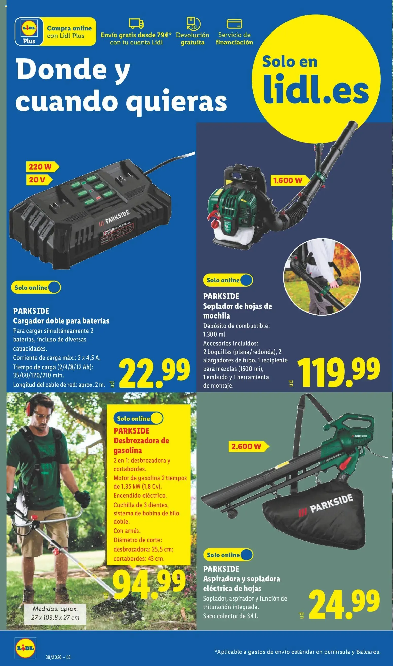 Catálogo de Lidl folleto de bazar del 14/09/2026 | Ofertas 14 de septiembre al 20 de septiembre 2026 - Página 4