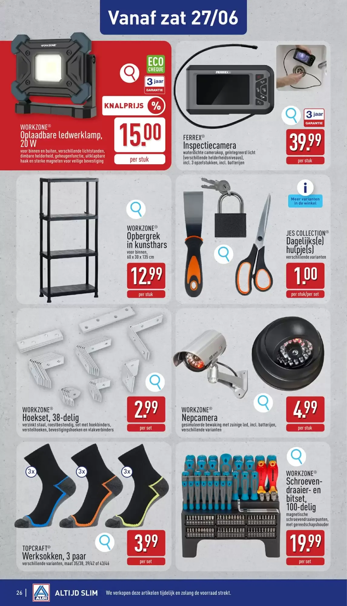 ALDI Folder van ma 22/06 t.e.m. zat 27/06 van 22 juni tot 27 juni 2026 - folder pagina 26