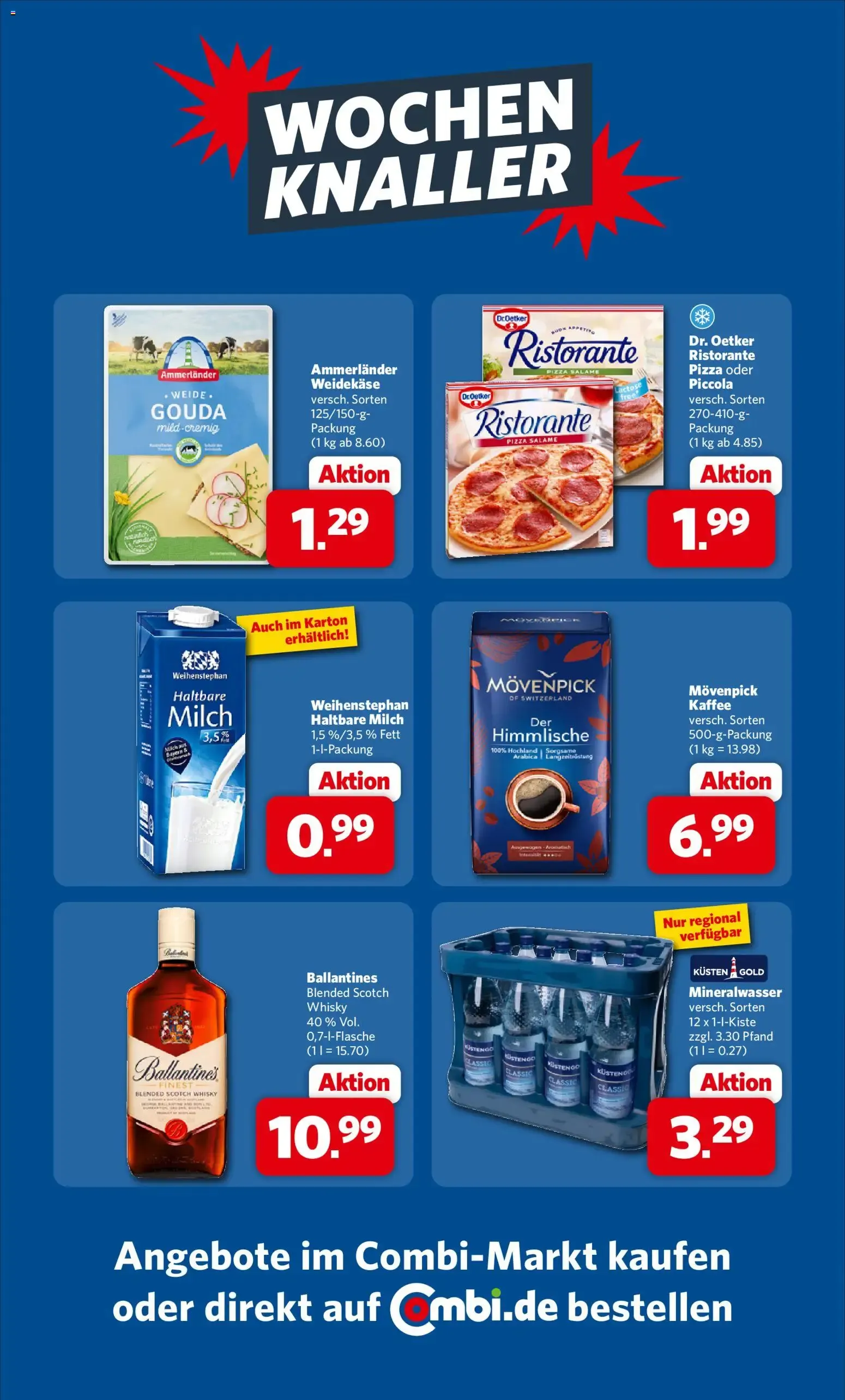 Combi Wochenknaller (ab 19.07.2026) zum Blättern von 19. Juli bis 25. Juli 2026 - Prospekt seite 1