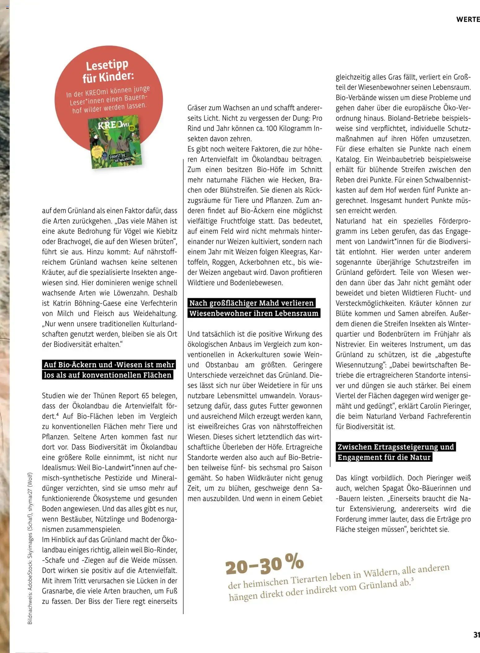 Das BioMarkt Magazin KREO von 17. Juli bis 30. September 2026 - Prospekt seite 30