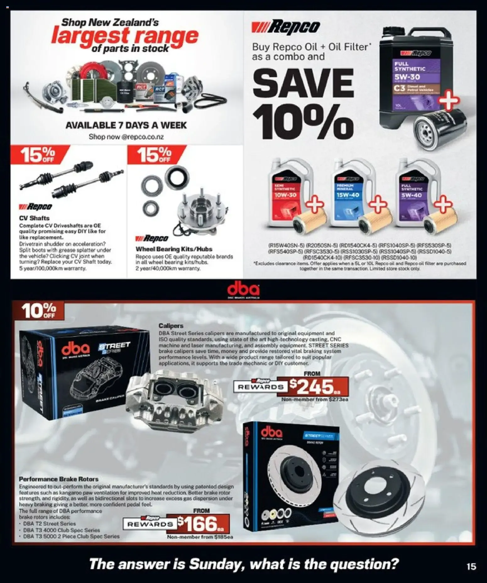 Repco: Deck out Dad's happy place. from 5 August to 18 August 2026 - Catalogue Page 15