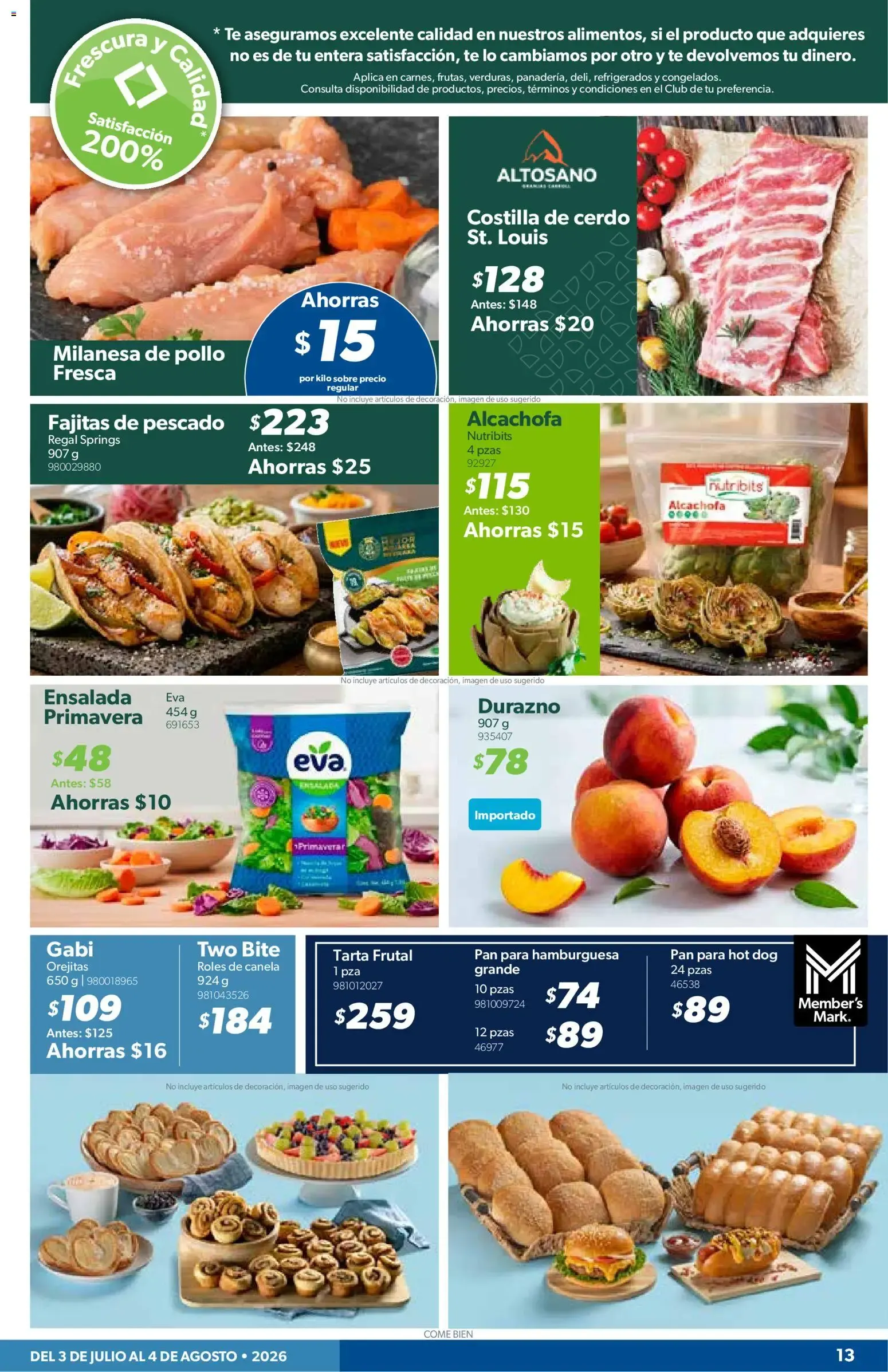Catálogo de Sam's Club 3 de julio al 4 de agosto 2026 - Pagina 13