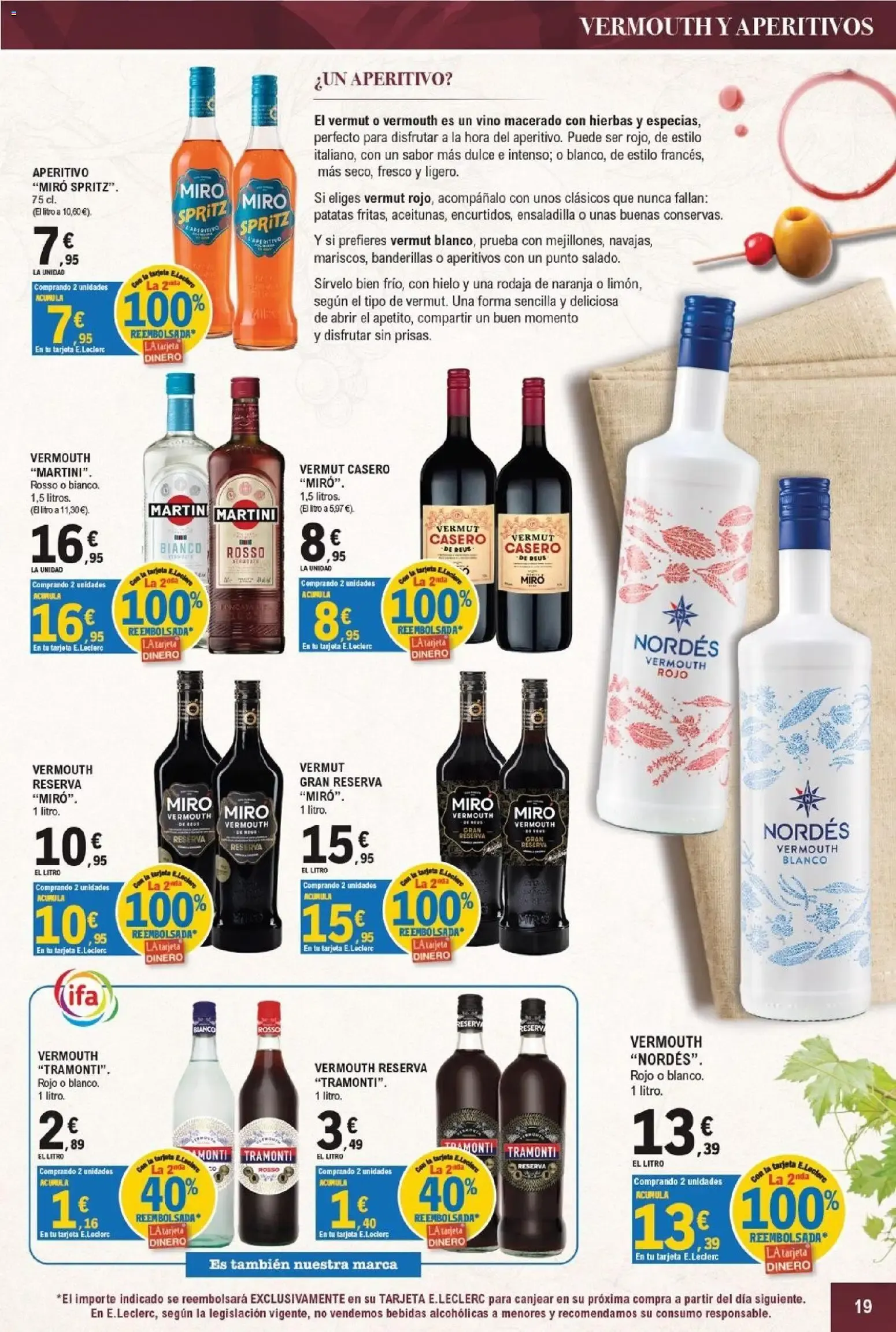 Catálogo de E.Leclerc - Feria del Vino 16 de septiembre al 4 de octubre 2026 - Página 19