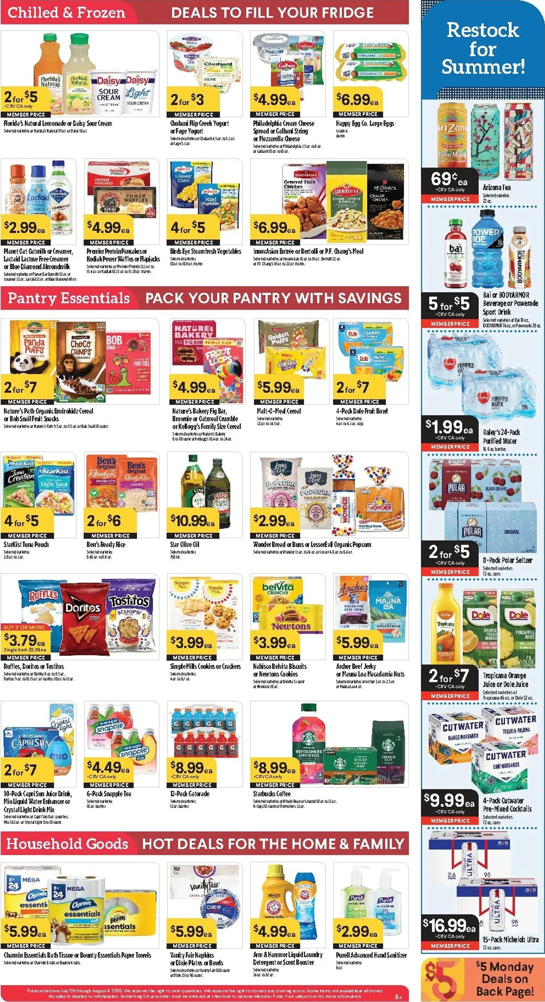 Weekly ad Raley's Brochure from July 29 to August 4 2026 - Page 5