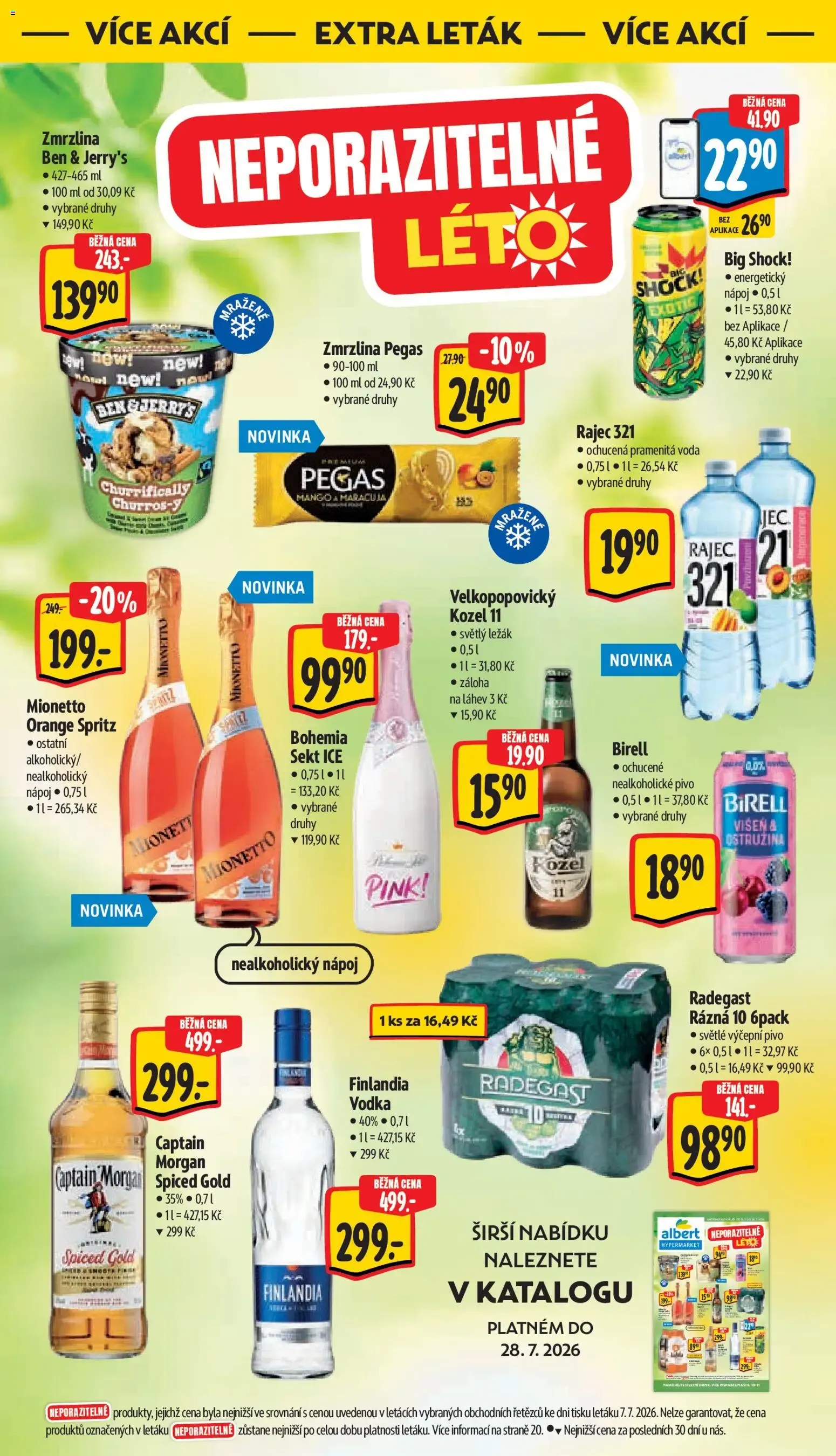 Albert leták - Hypermarket - Vestec od 22.07.2026 - Akční leták - 22. července 28. července 2026 - Page 20