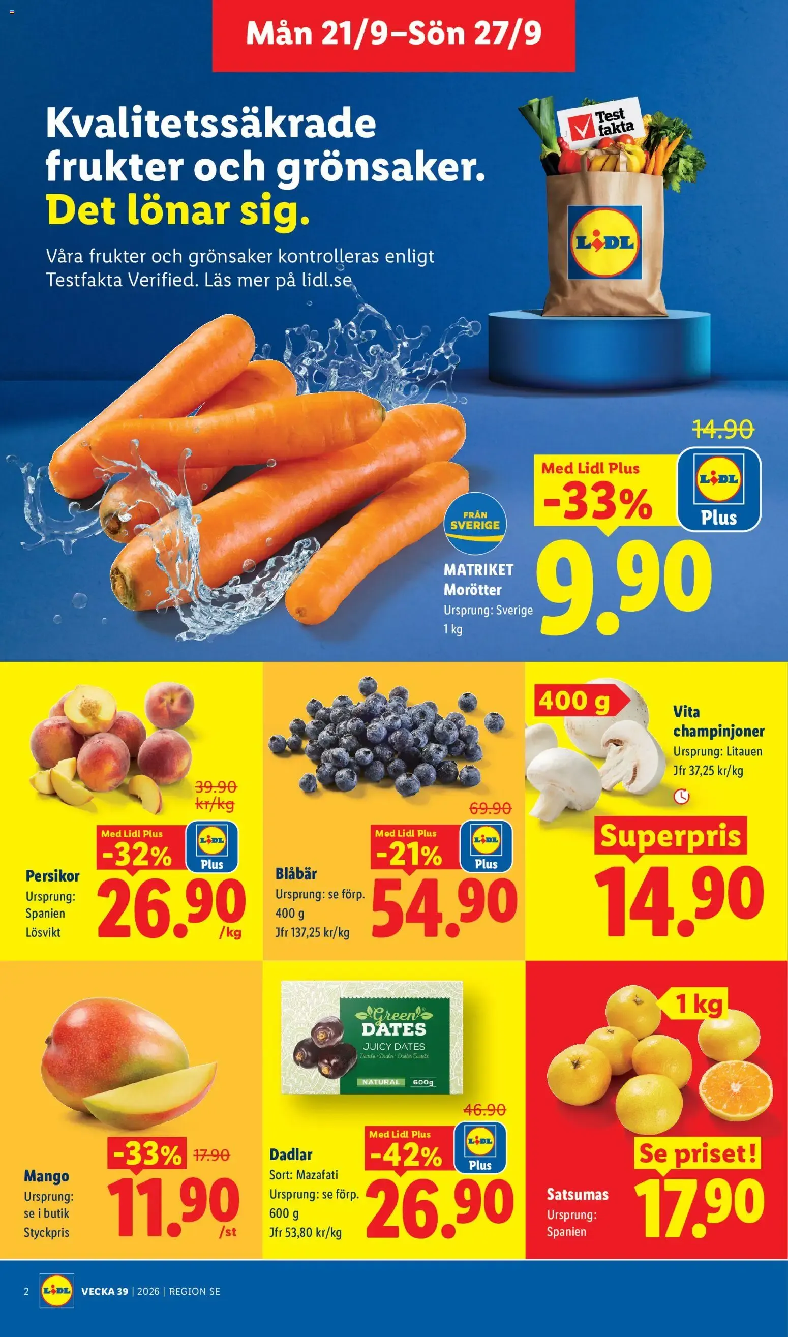 Lidl erbjudanden från 21/09/2026 - 27/09/2026 > Reklamblad nuvarande rabatter från 21 september till 27 september 2026 - Reklamblad sidor 2