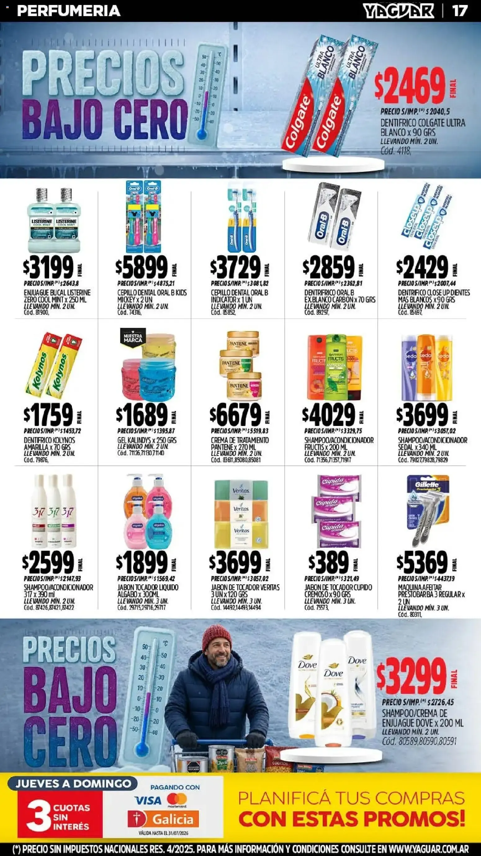 Ofertas de Mayorista Yaguar - Precios Bajo Cero 27 de julio al 2 de agosto 2026 - Página 18 del catálogo