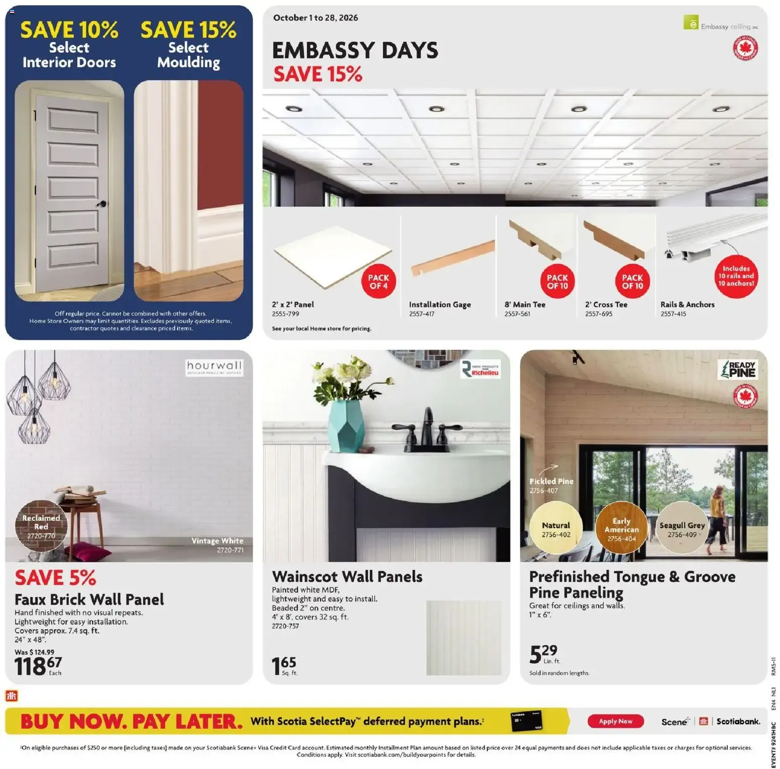 Home Hardware weekly flyer / circulaire from Oct 8, 2026 > weekly specials & deals from October 8 to October 21 2026 - flyer page 18