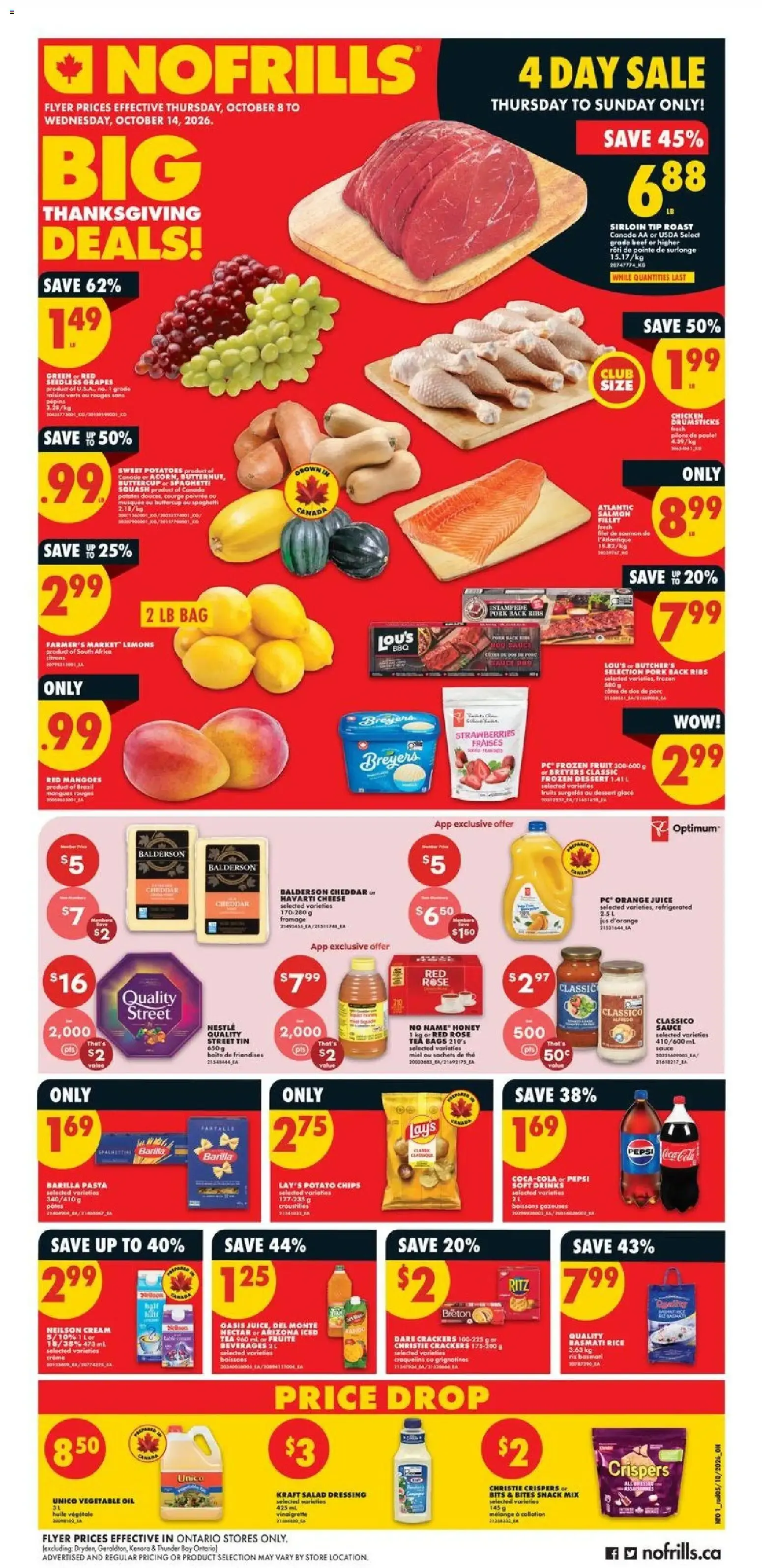 No Frills weekly flyer - ON from Oct 8, 2026 > weekly specials & deals