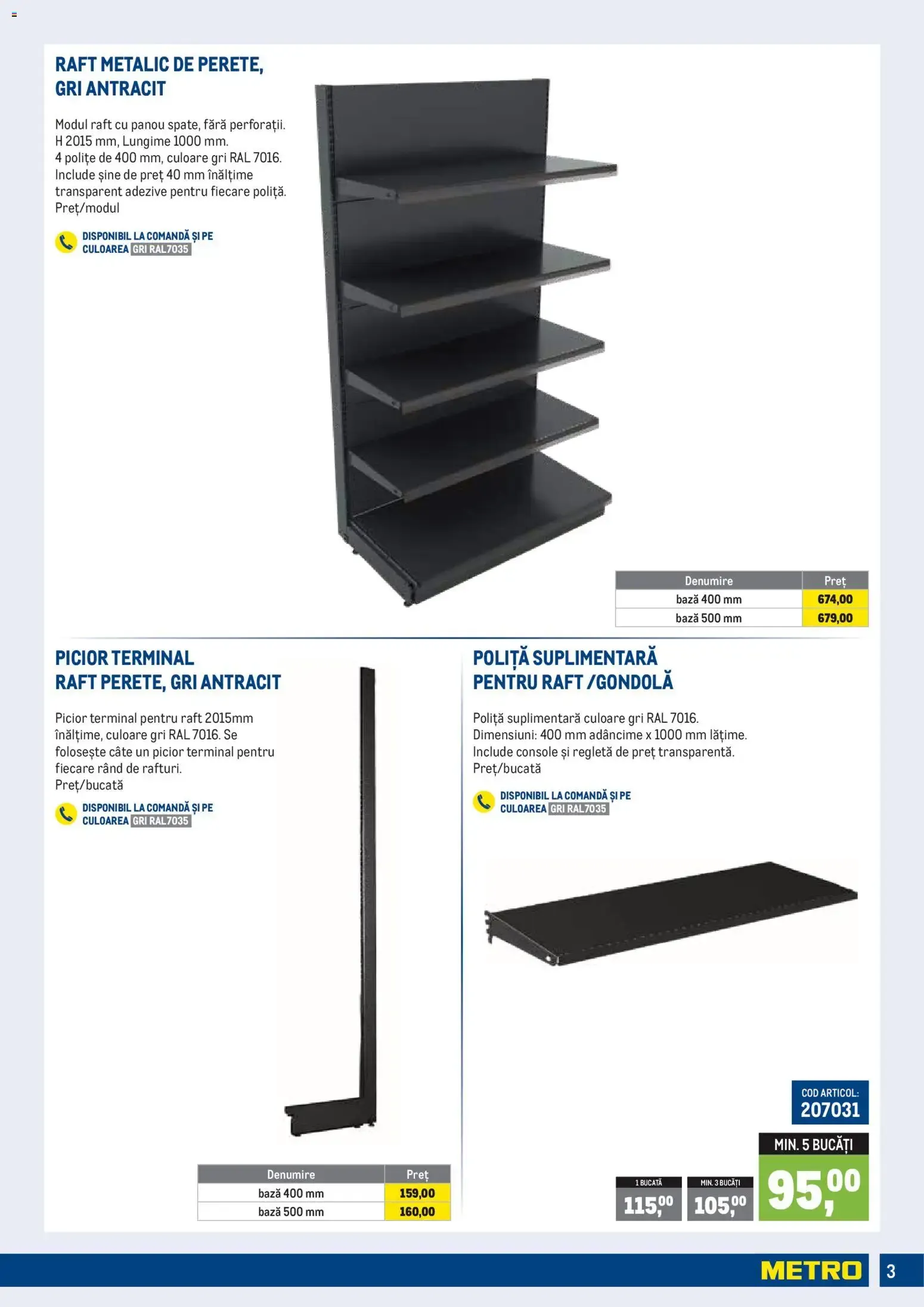 Catalog Metro Catalog Echipamente pentru magazinul tău - Oferta 01.10.2026 - 04.01.2027 de la 1 octombrie până la 4 ianuarie 2027 - Revista Pagina 3