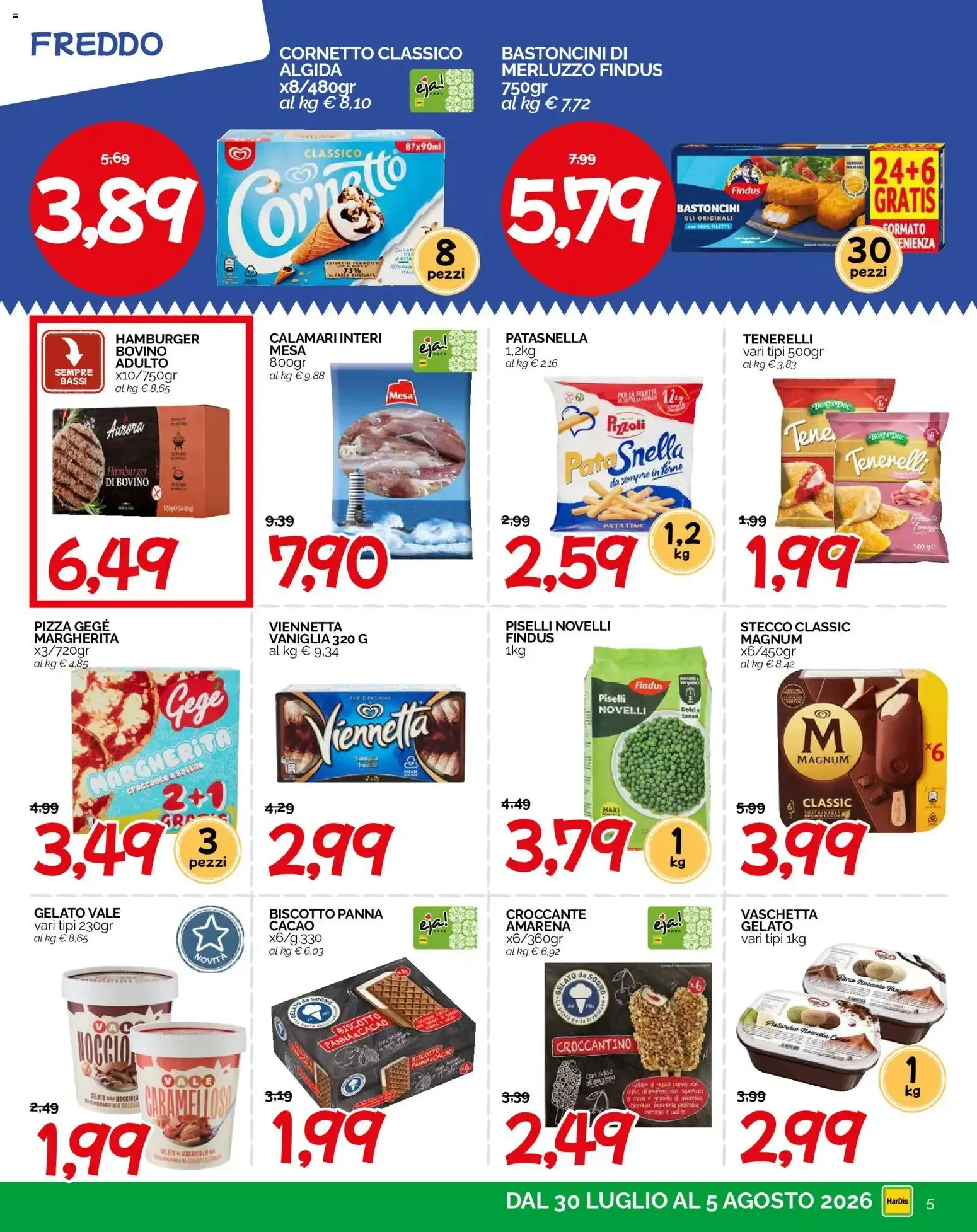 HarDis volantino dal 30/07/2026 - online Offerte da 30 luglio a 5 agosto di 2026 - Pagina del volantino 5
