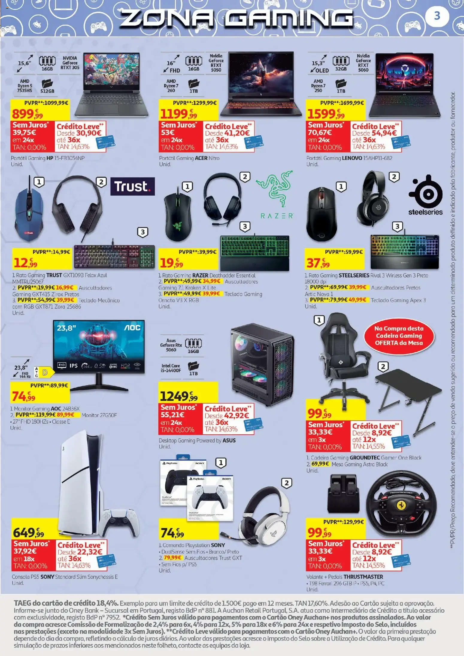 Folheto Auchan - Tecno Escolar » de 19/08/2026 - 03/09/2026 de 19 de agosto até 3 de setembro 2026 - Pagina 3