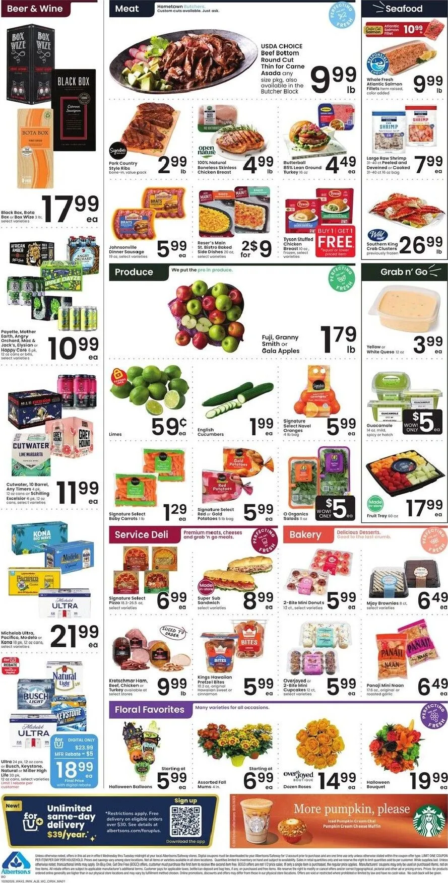Weekly ad Current Albertsons leaflet valid from Wednesday 10/28/2026 to Tuesday 11/03/2026 from October 28 to November 3 2026 - Page 5