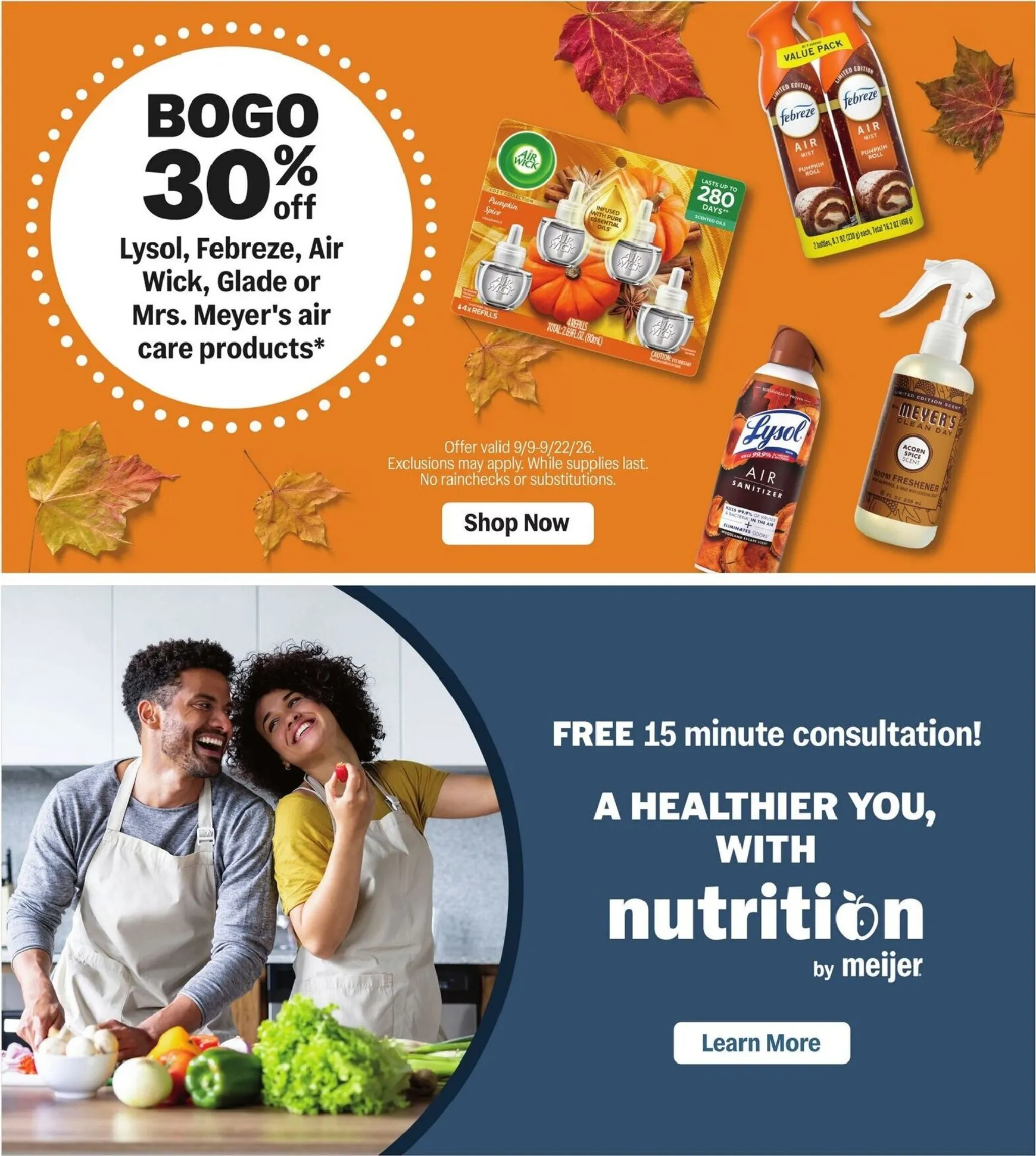 Weekly ad Current Meijer leaflet valid from Wednesday 09/09/2026 to Tuesday 09/15/2026 from September 9 to September 15 2026 - Page 37