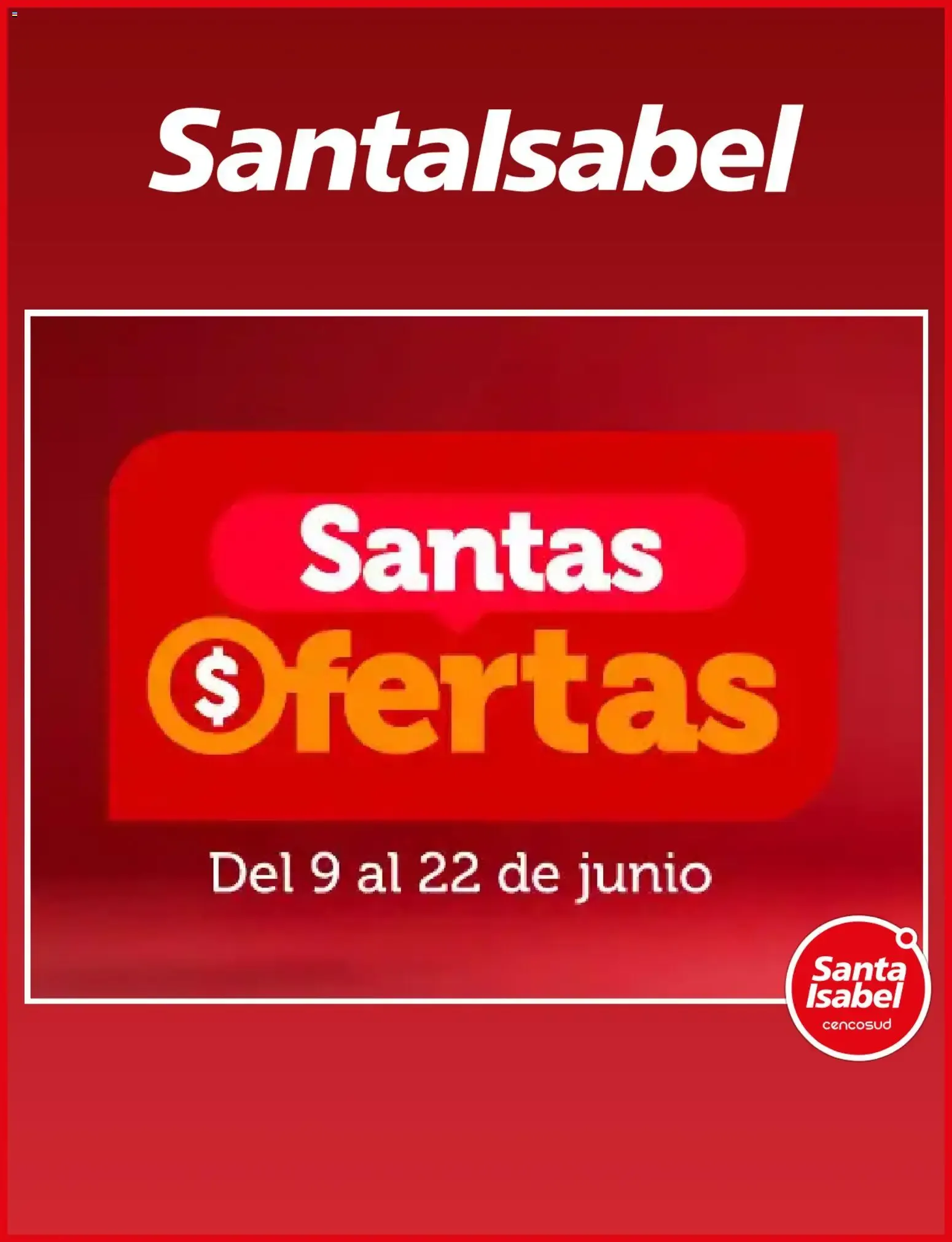 Santa Isabel Ofertas » revista válido desde 08.06.2026