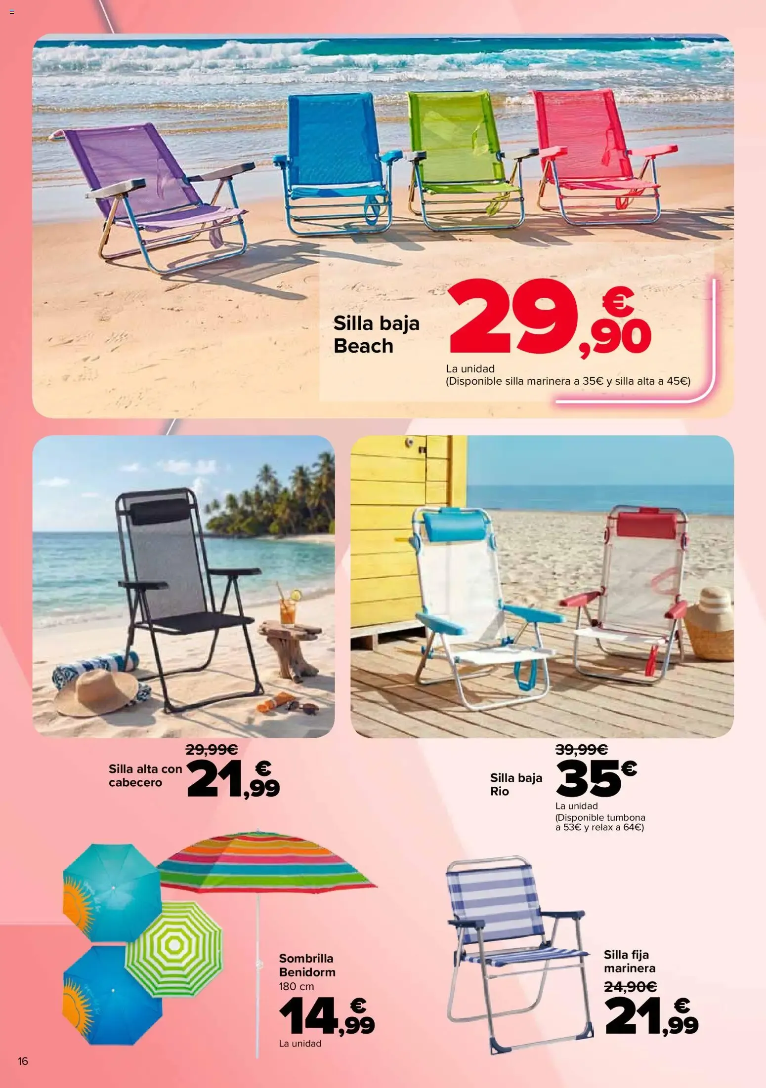 Catálogo de Carrefour Vacaciones del 22/06/2026 | Catálogo 22 de junio al 20 de julio 2026 - Página 16