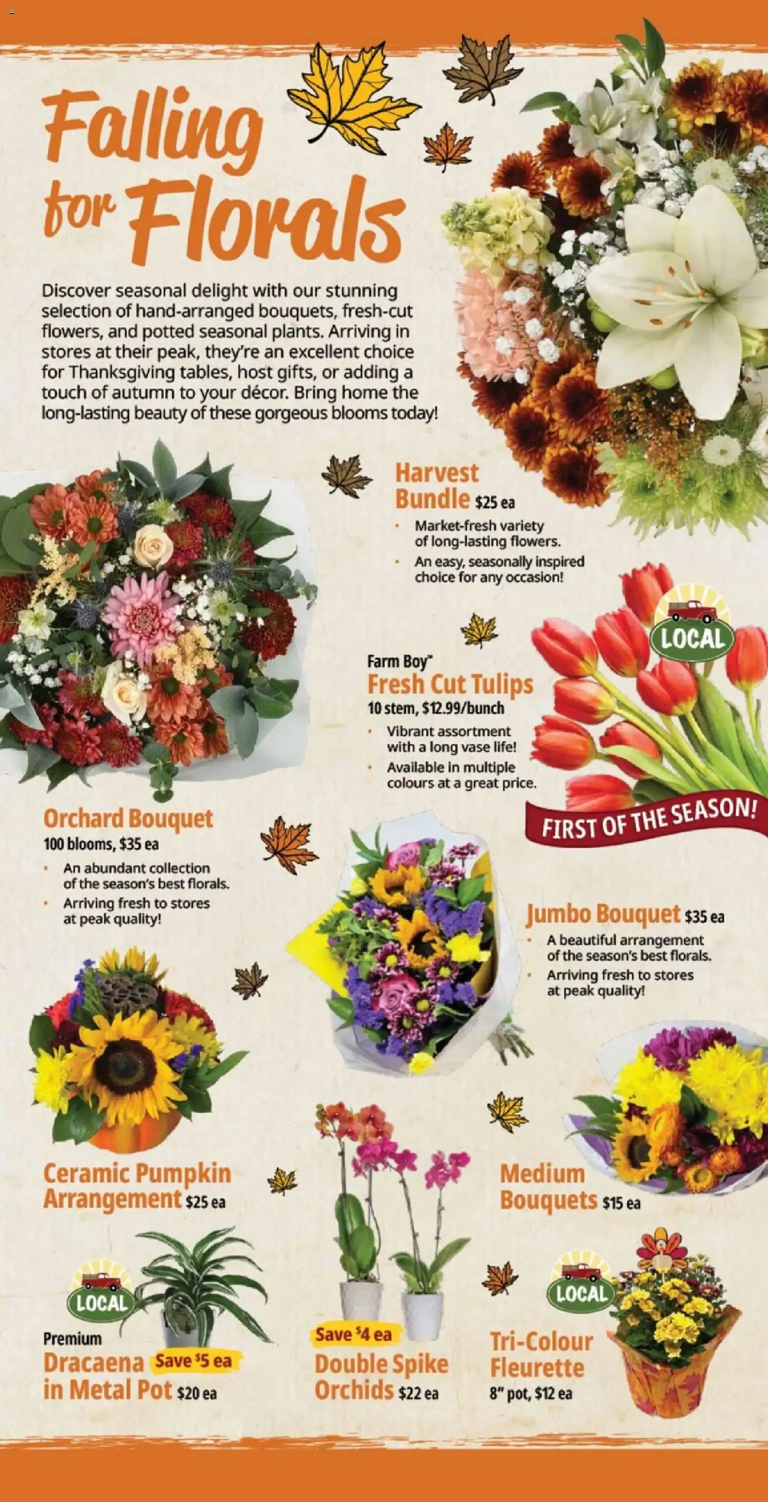 Farm Boy Harvest Table Favourites from October 8 to October 14 2026 - flyer page 6