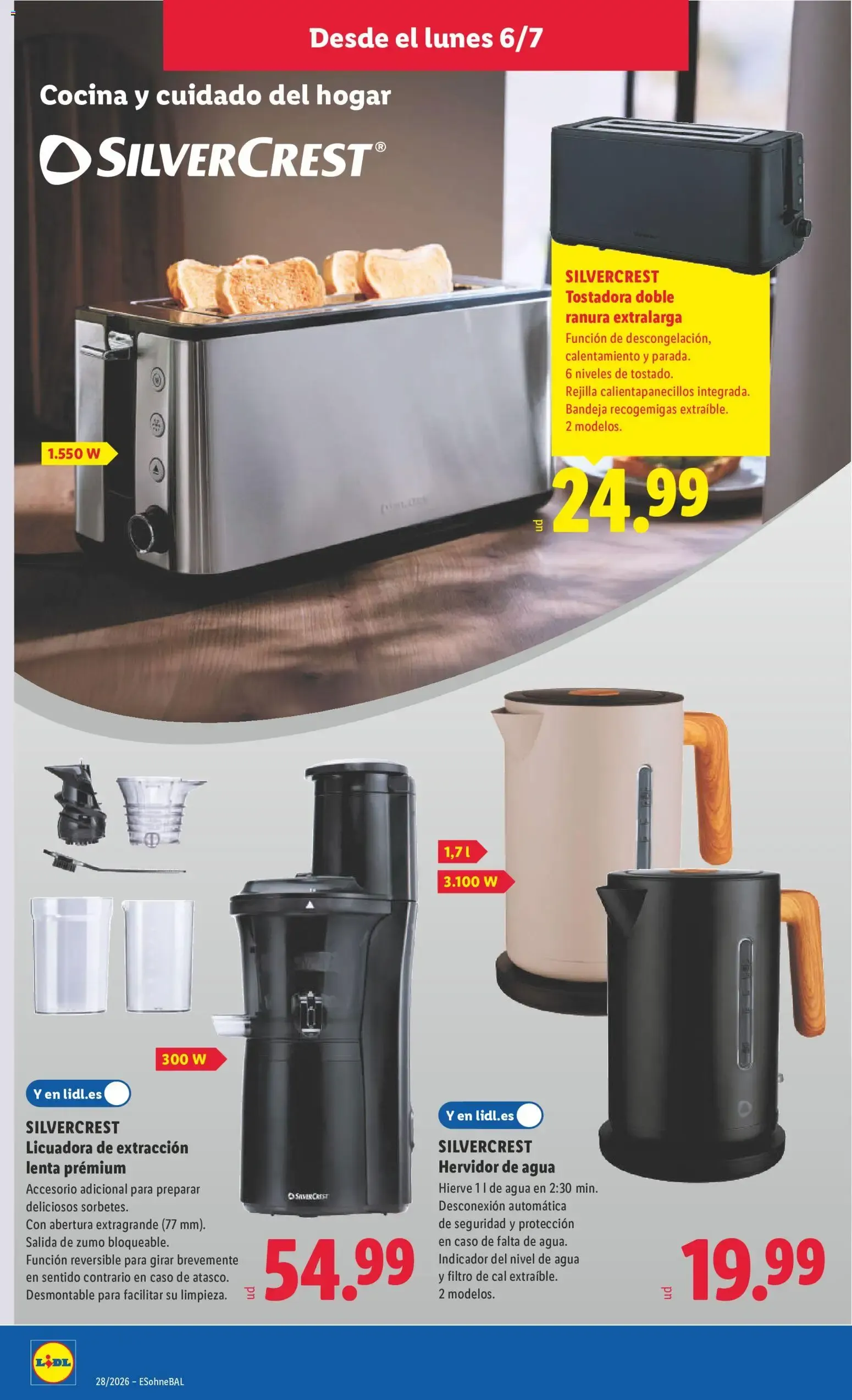 Catálogo de Lidl folleto de bazar del 06/07/2026 | Ofertas 6 de julio al 12 de julio 2026 - Página 12