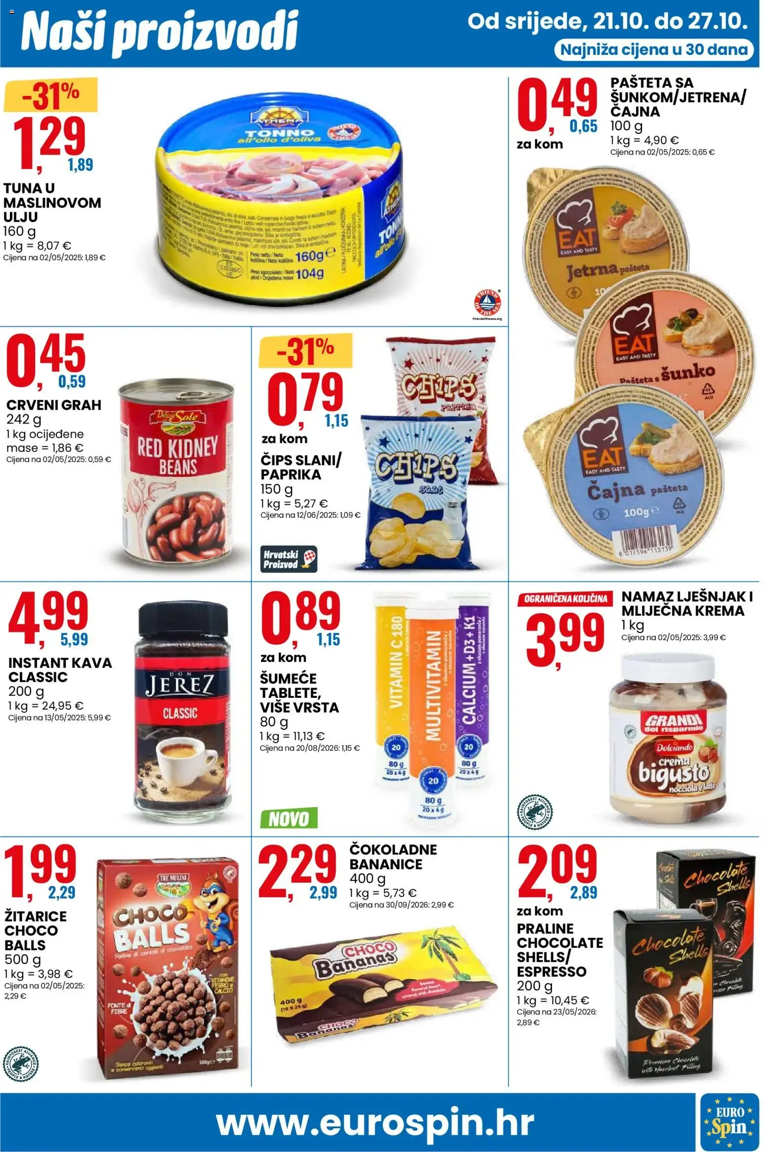 Katalog Eurospin Katalog novi od 21.10.2026 na listanje > letak digitalni od 21. listopada do 27. listopada 2026. - Pregled Stranica 5