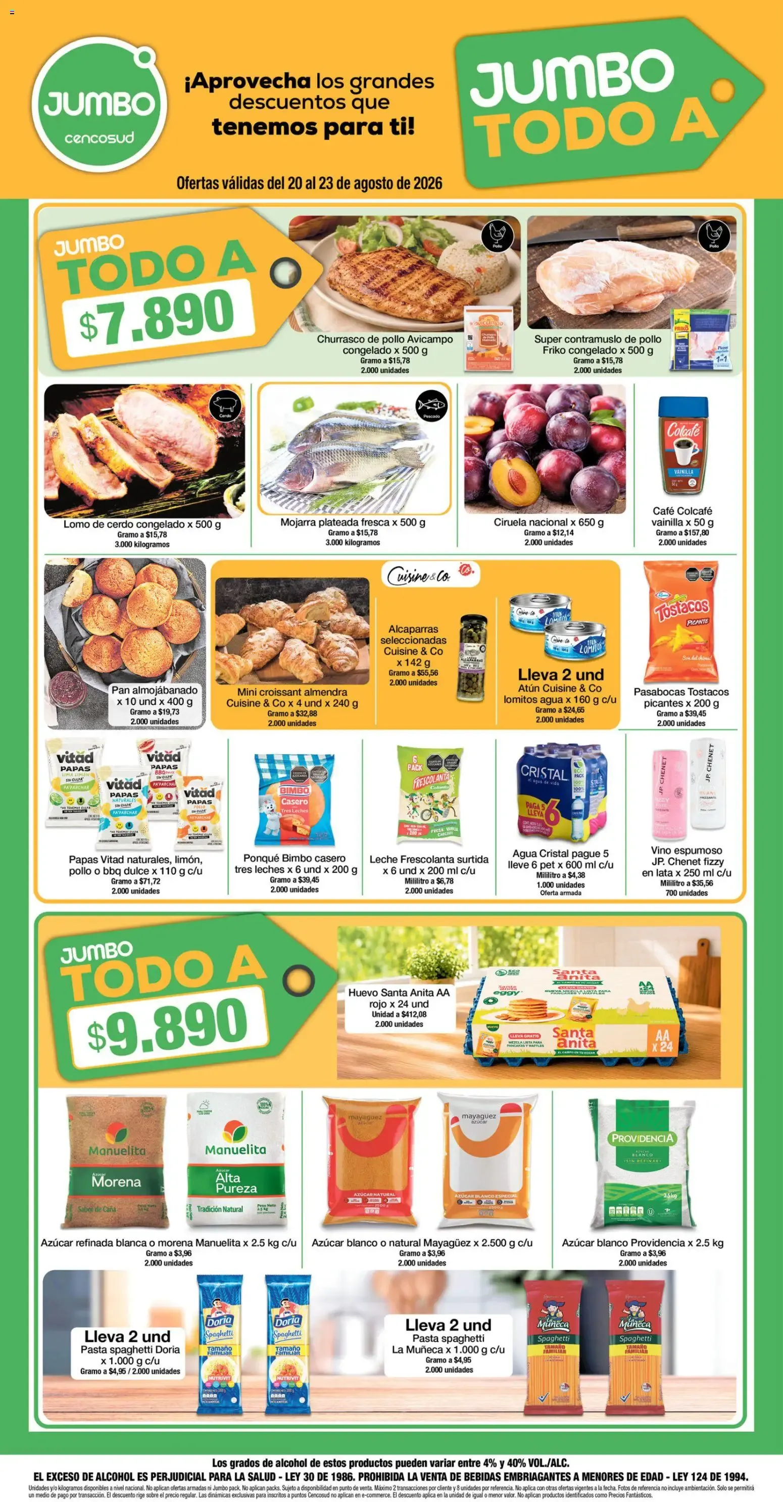 Catalogo de Jumbo catálogo desde el 20/08/2026 > Revistas Agosto 20 de agosto al 23 de agosto 2026 - Pag 1