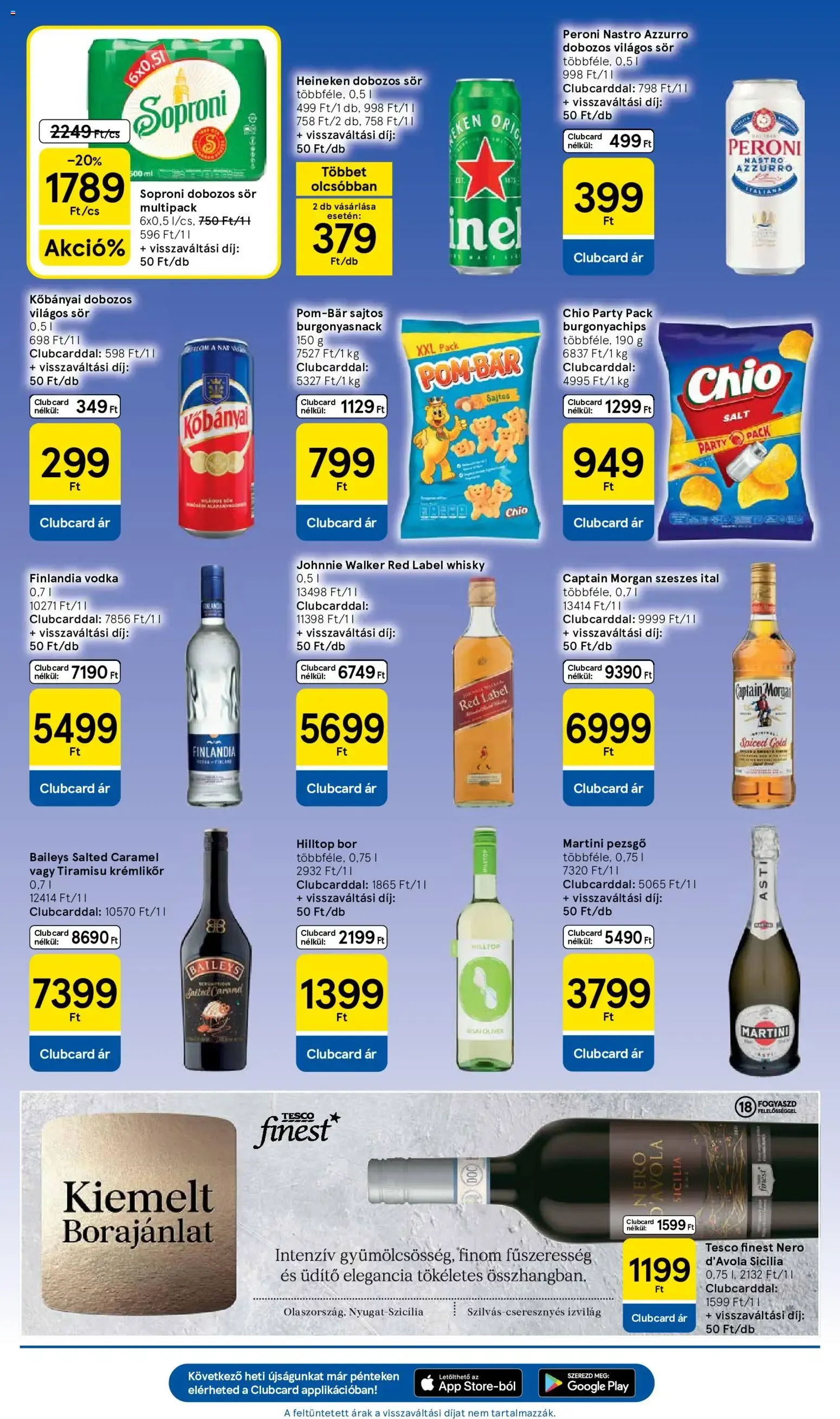 Katalógus Tesco: Nálunk Te vagy a nyerő október 8.-tól október 14.-ig 2026. - Oldal 7