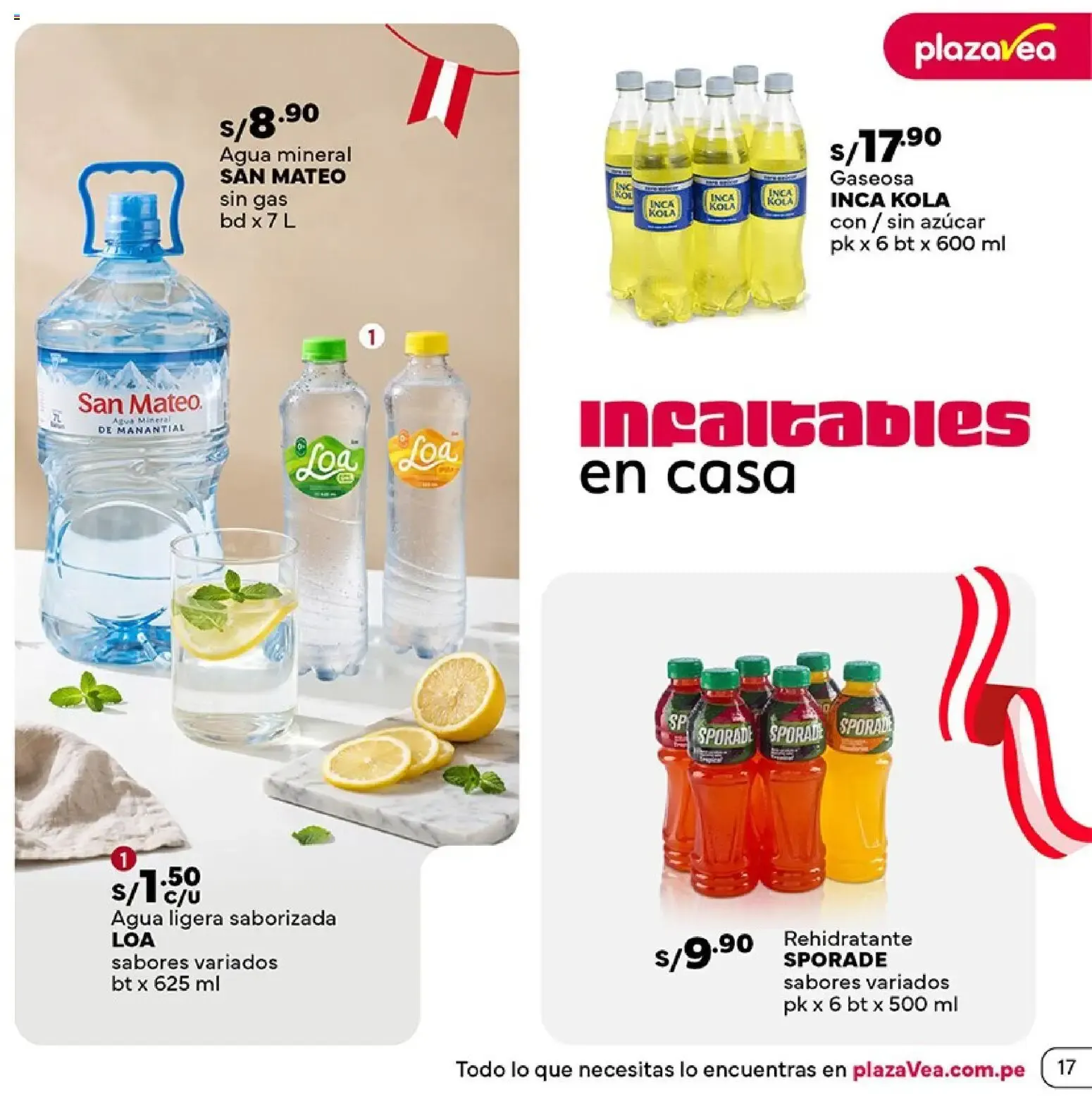 Catalogo de Plaza Vea: Promoción Fiestas Patrias - Corona Cero 16 de julio al 2 de agosto 2026 - Pag 17