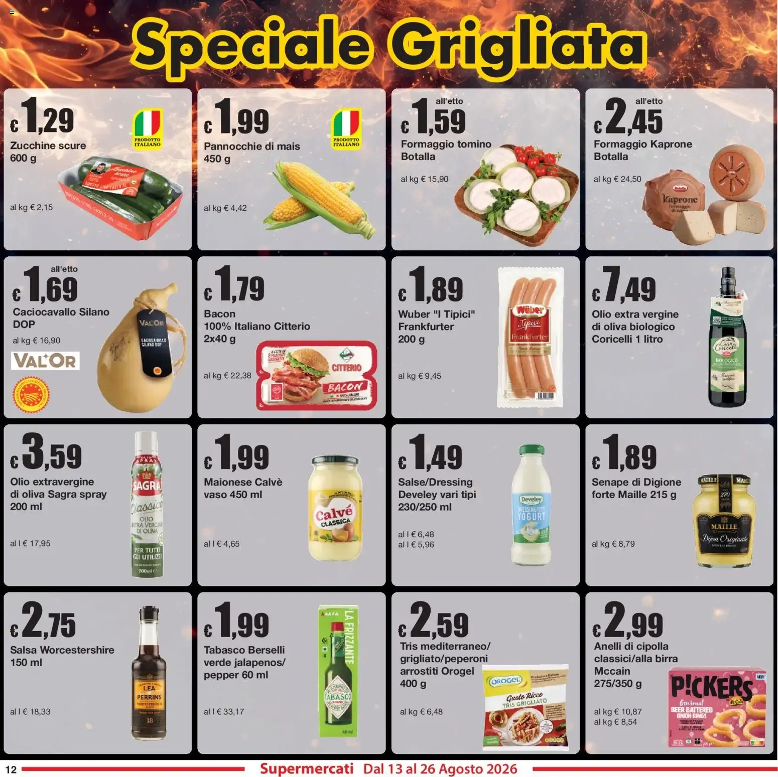 Sì con Te volantino dal 13/08/2026 - online Offerte da 13 agosto a 26 agosto di 2026 - Pagina del volantino 12