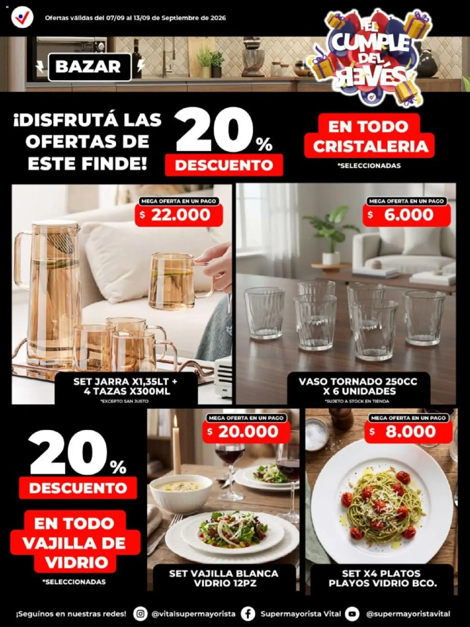 Ofertas de Vital Supermayorista - Cumple del Revés 7 de septiembre al 13 de septiembre 2026 - Página 4 del catálogo