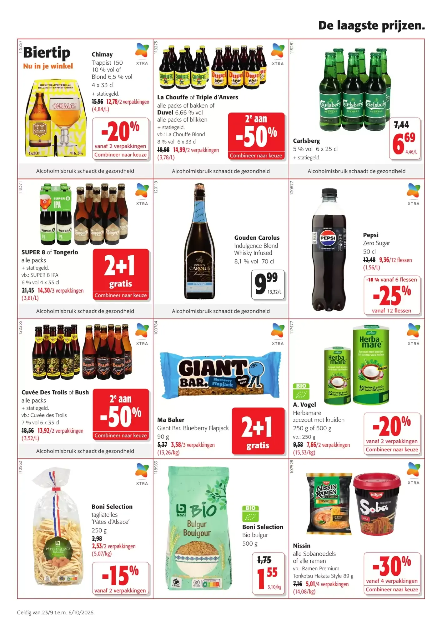 Colruyt: Alle acties van 23 september tot 6 oktober 2026 - folder pagina 10